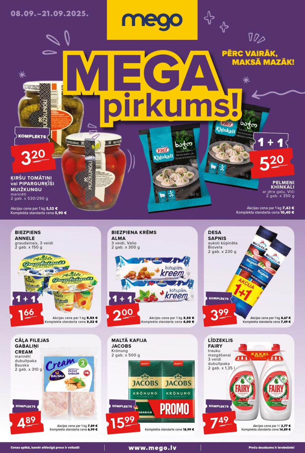 MEGO (08.09.2025 - 21.09.2025)