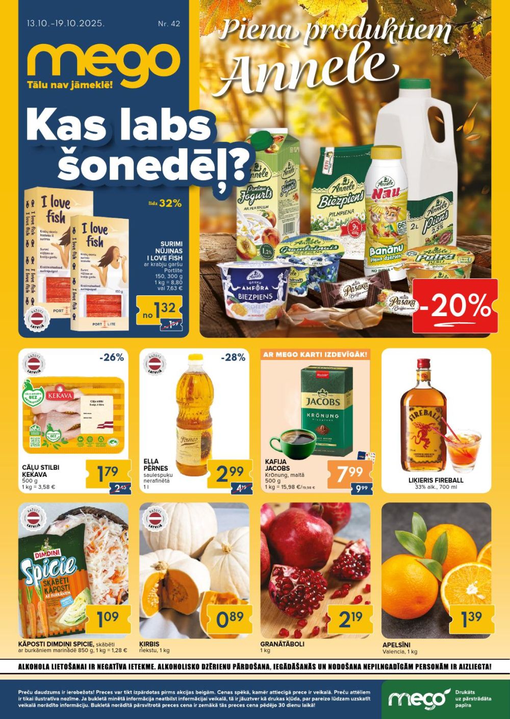MEGO (13.10.2025 - 19.10.2025)