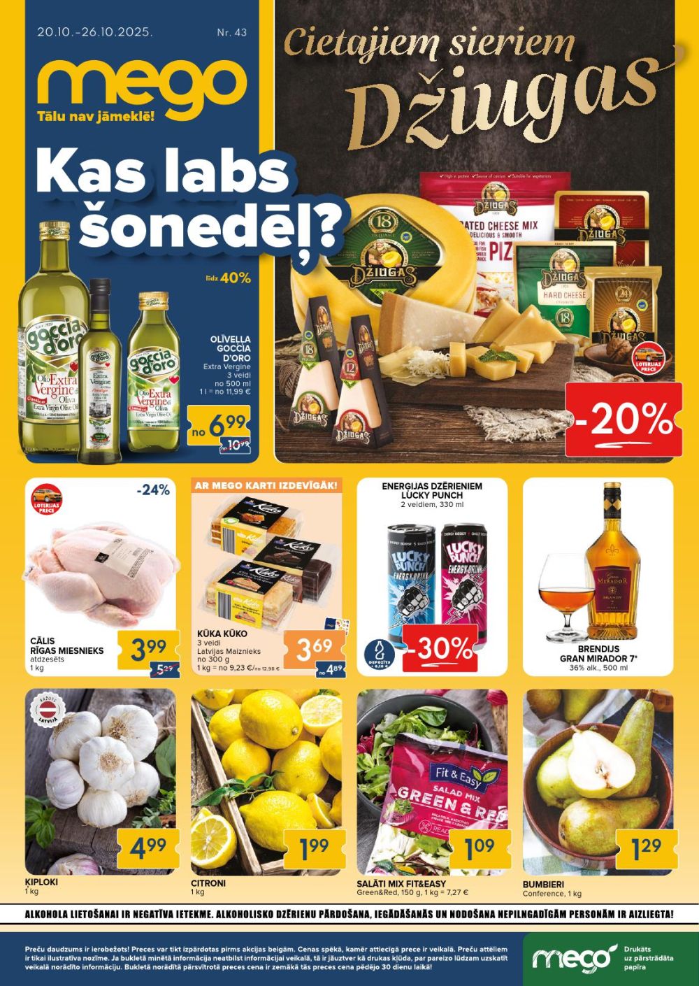 MEGO (20.10.2025 - 26.10.2025)