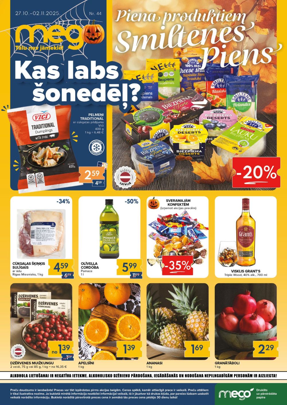 MEGO (27.10.2025 - 02.11.2025)