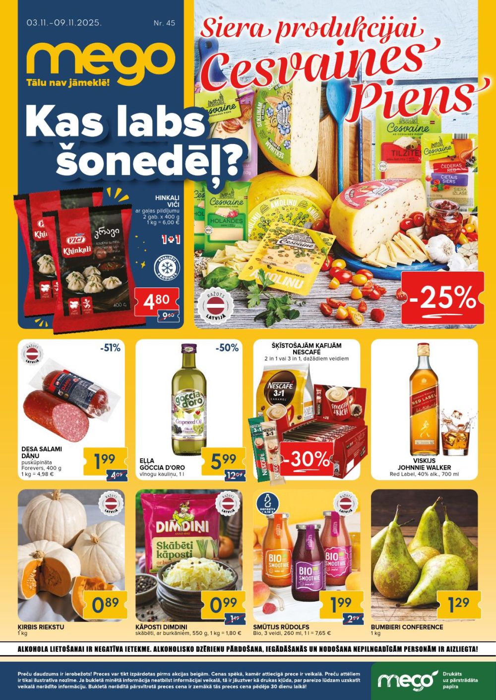 MEGO (03.11.2025 - 09.11.2025)