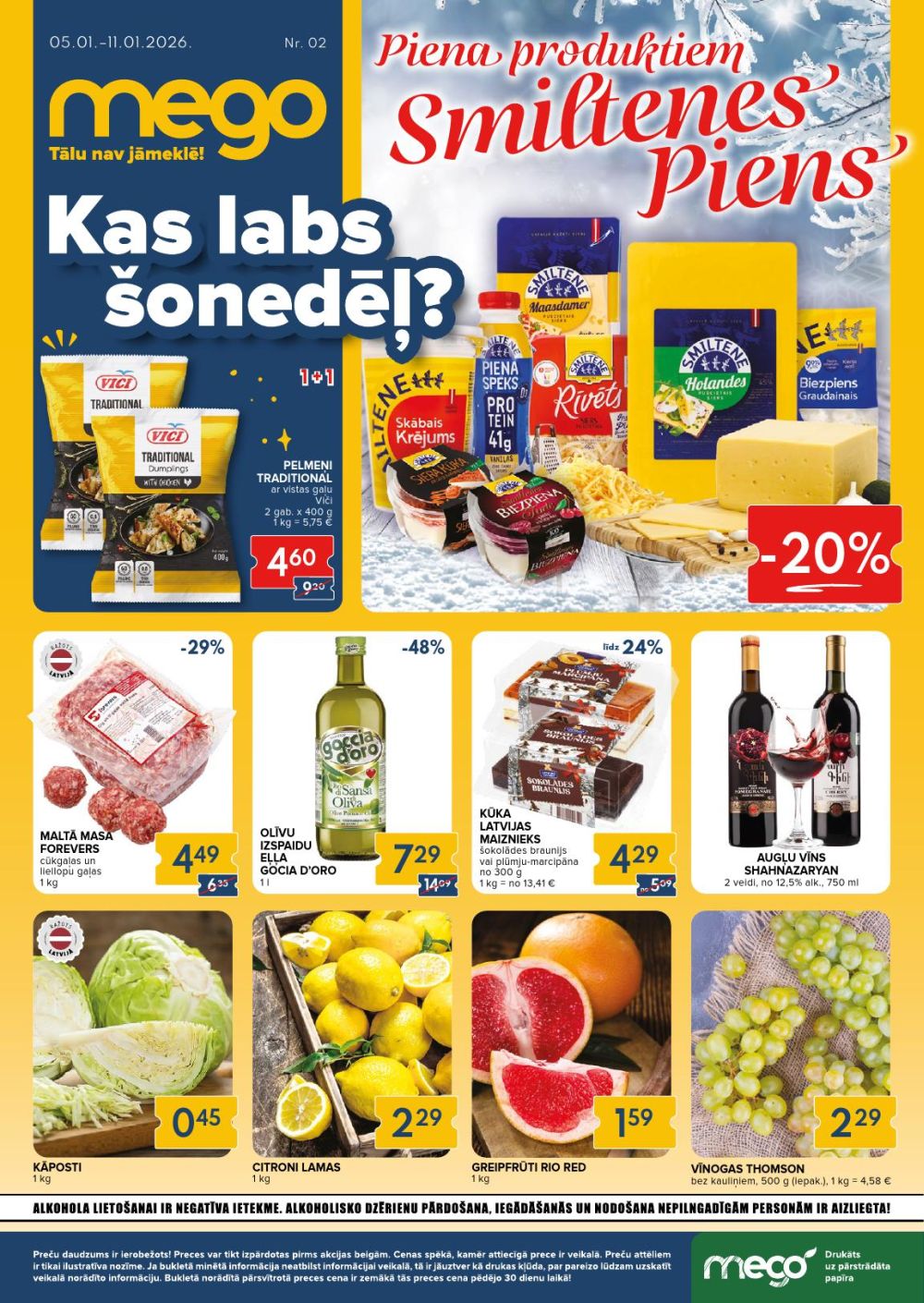 MEGO (05.01.2026 - 11.01.2026)