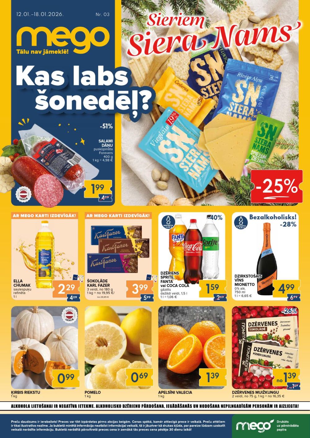 MEGO (12.01.2026 - 18.01.2026)