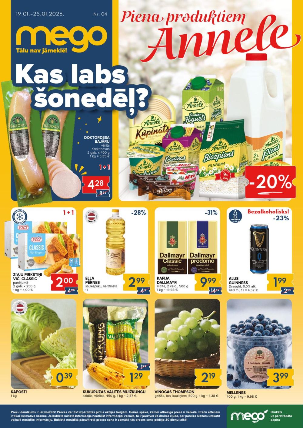 MEGO (19.01.2026 - 25.01.2026)