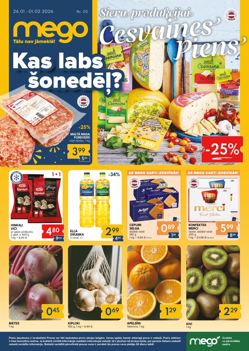 MEGO (26.01.2026 - 01.02.2026)