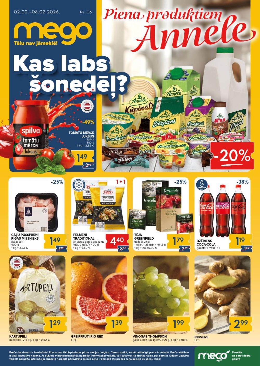 MEGO (02.02.2026 - 08.02.2026)