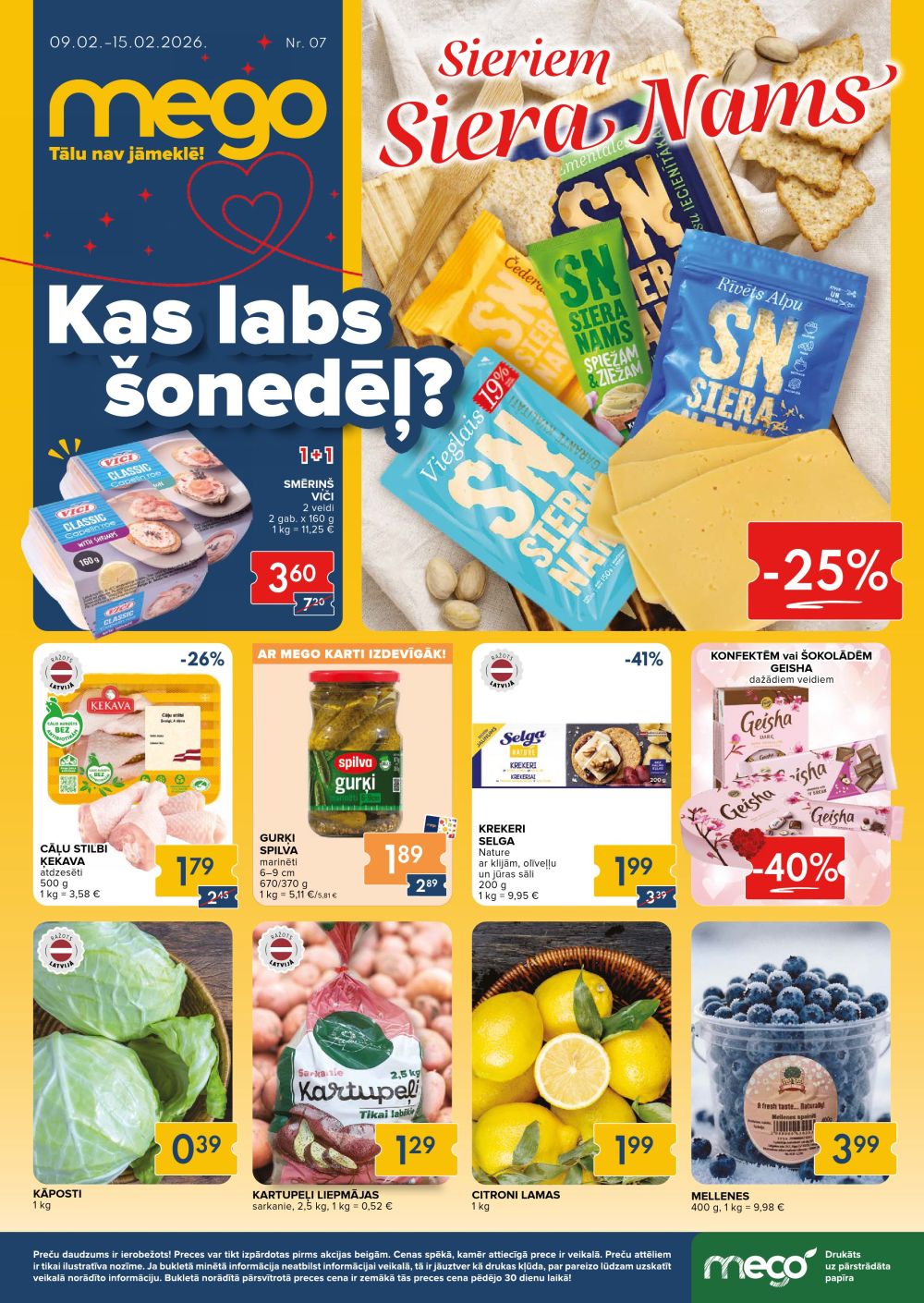 MEGO (09.02.2026 - 15.02.2026)