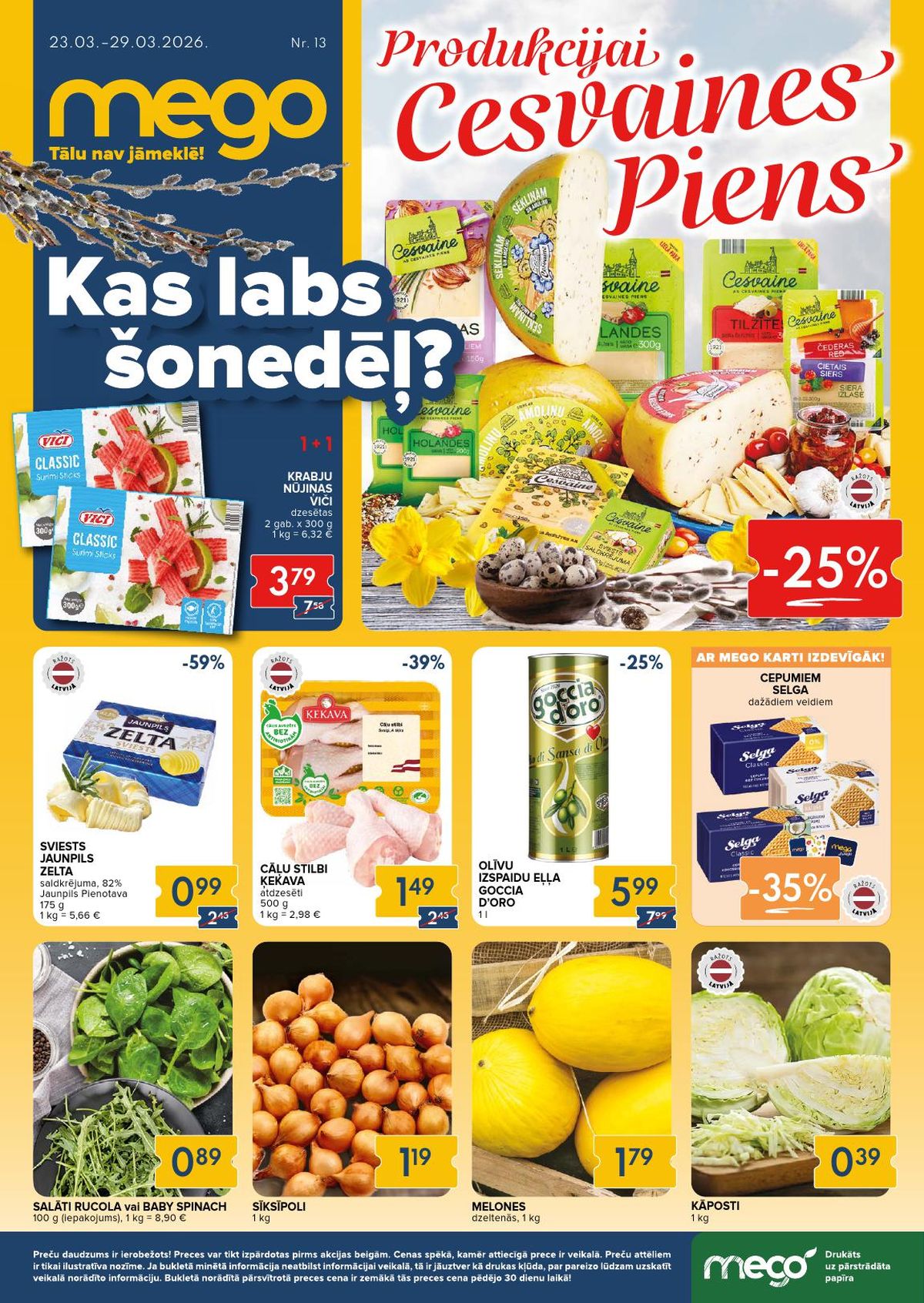 MEGO (23.03.2026 - 29.03.2026)