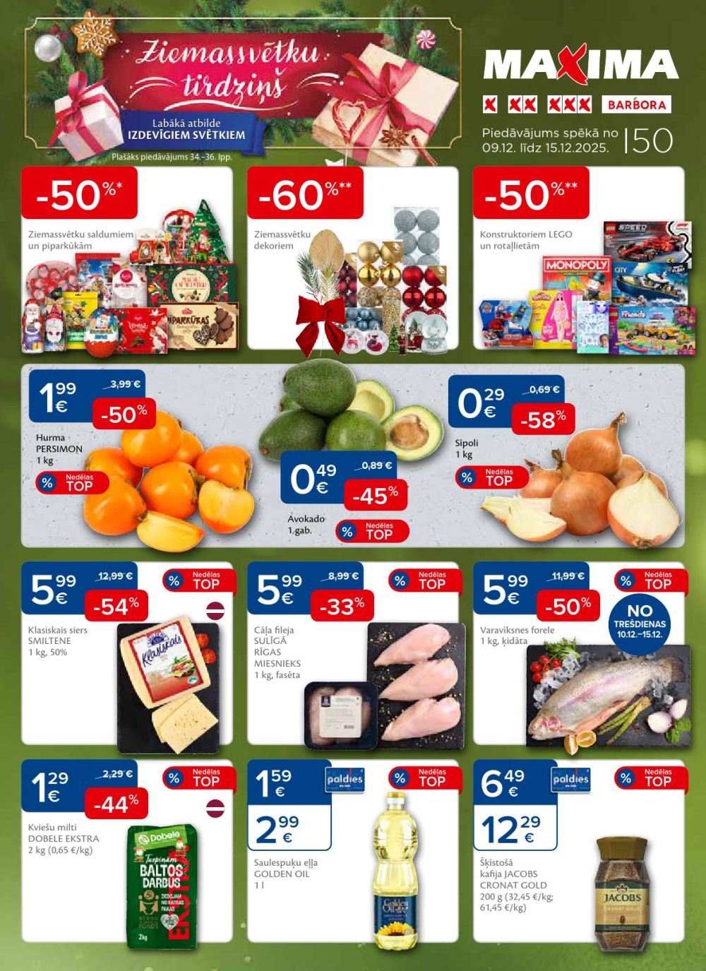 MAXIMA X XX XXX (09.12.2025 - 15.12.2025)