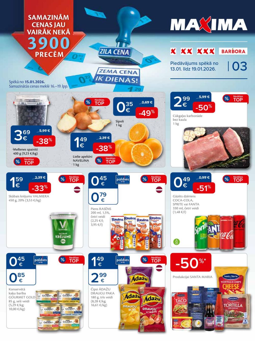 MAXIMA X XX XXX (13.01.2026 - 19.01.2026)