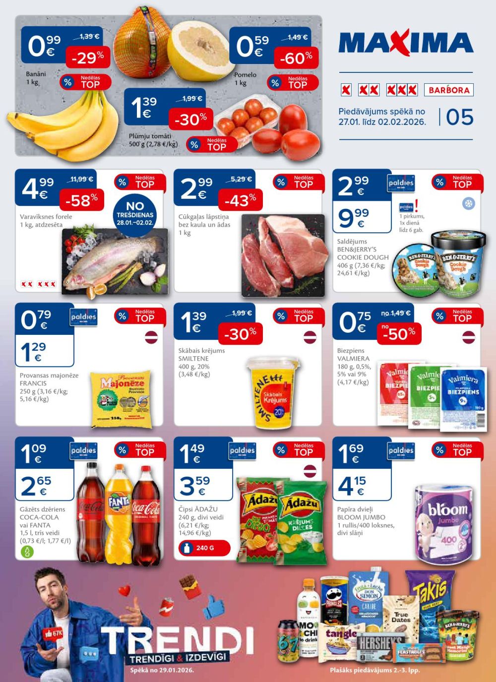 MAXIMA X XX XXX (27.01.2026 - 02.02.2026)