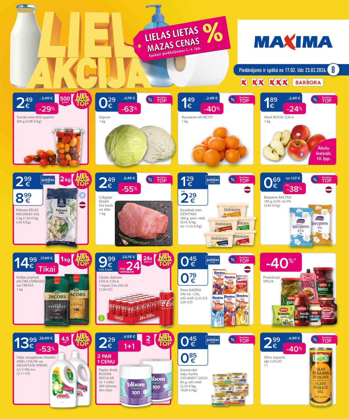 MAXIMA X XX XXX (17.02.2026 - 23.02.2026)