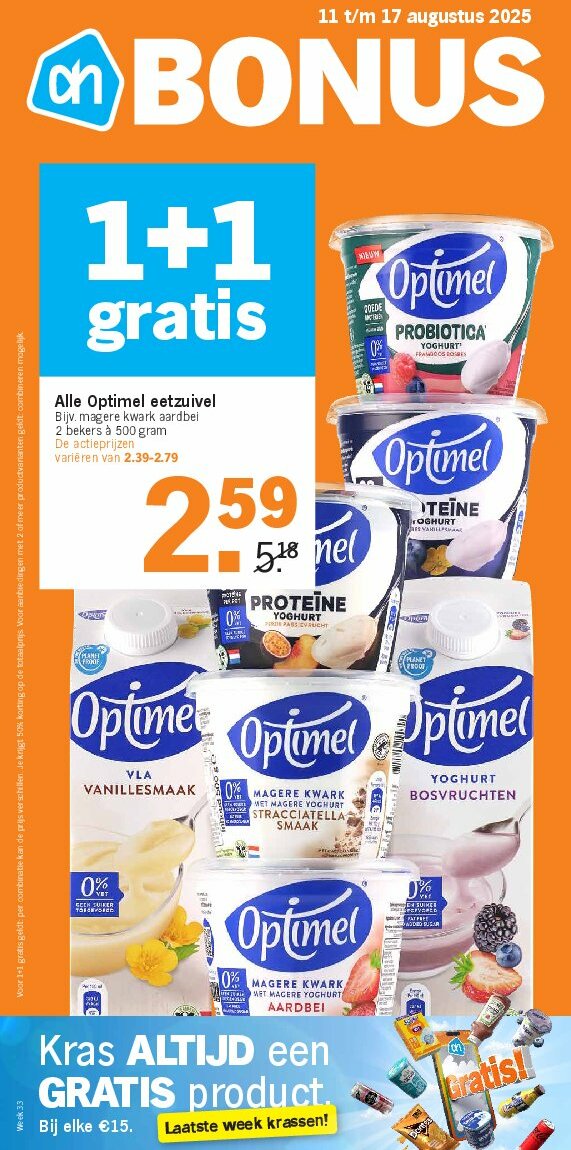 Albert Heijn folder geldig vanaf 11-08 t/m 17-08
