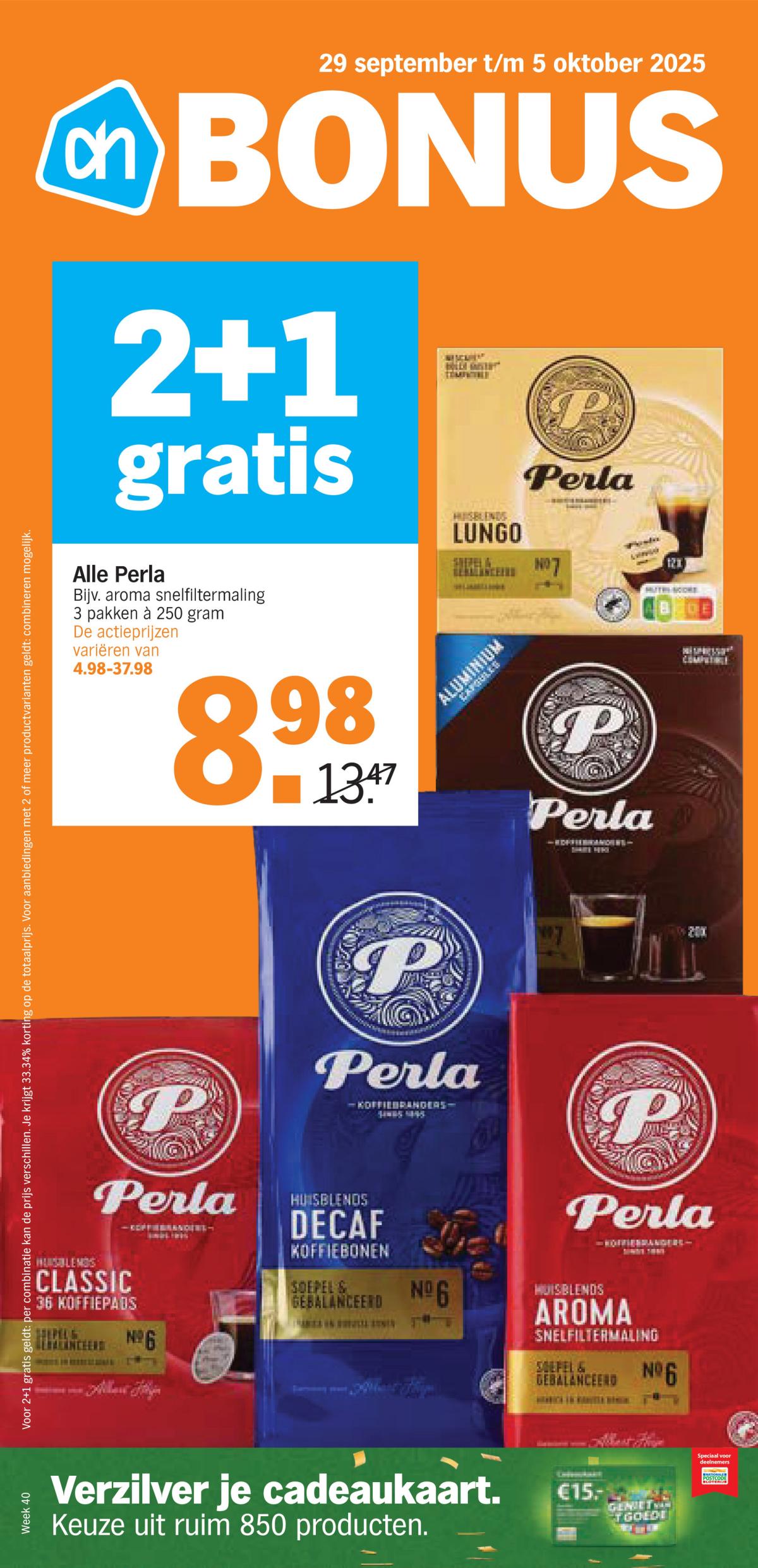 Albert Heijn folder geldig vanaf 29-09 t/m 05-10