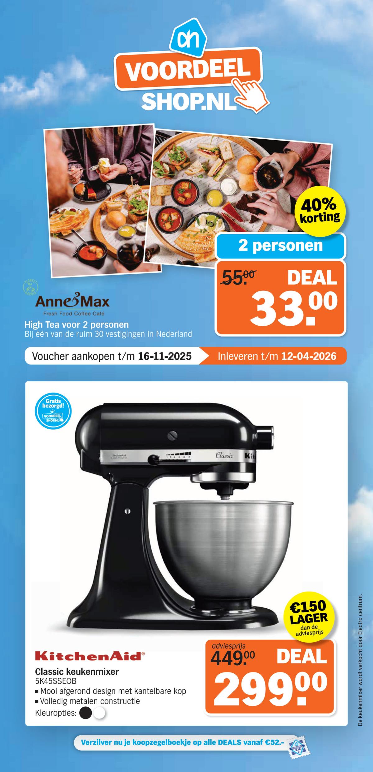 De Albert Heijn - Voordeelshop folder geldig vanaf 20-10 t/m 26-04