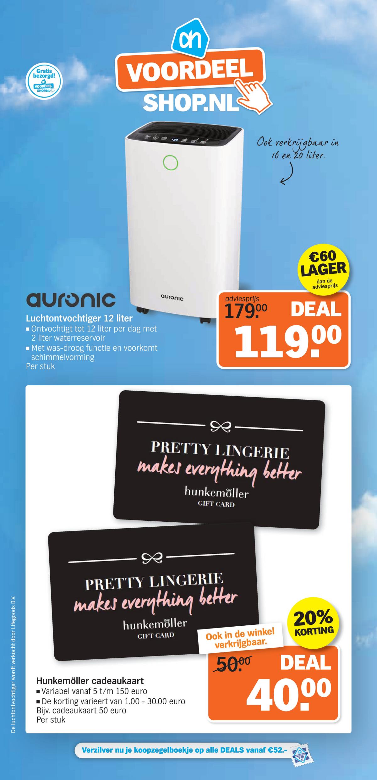 De Albert Heijn - Voordeelshop folder geldig vanaf 27-10 t/m 02-11