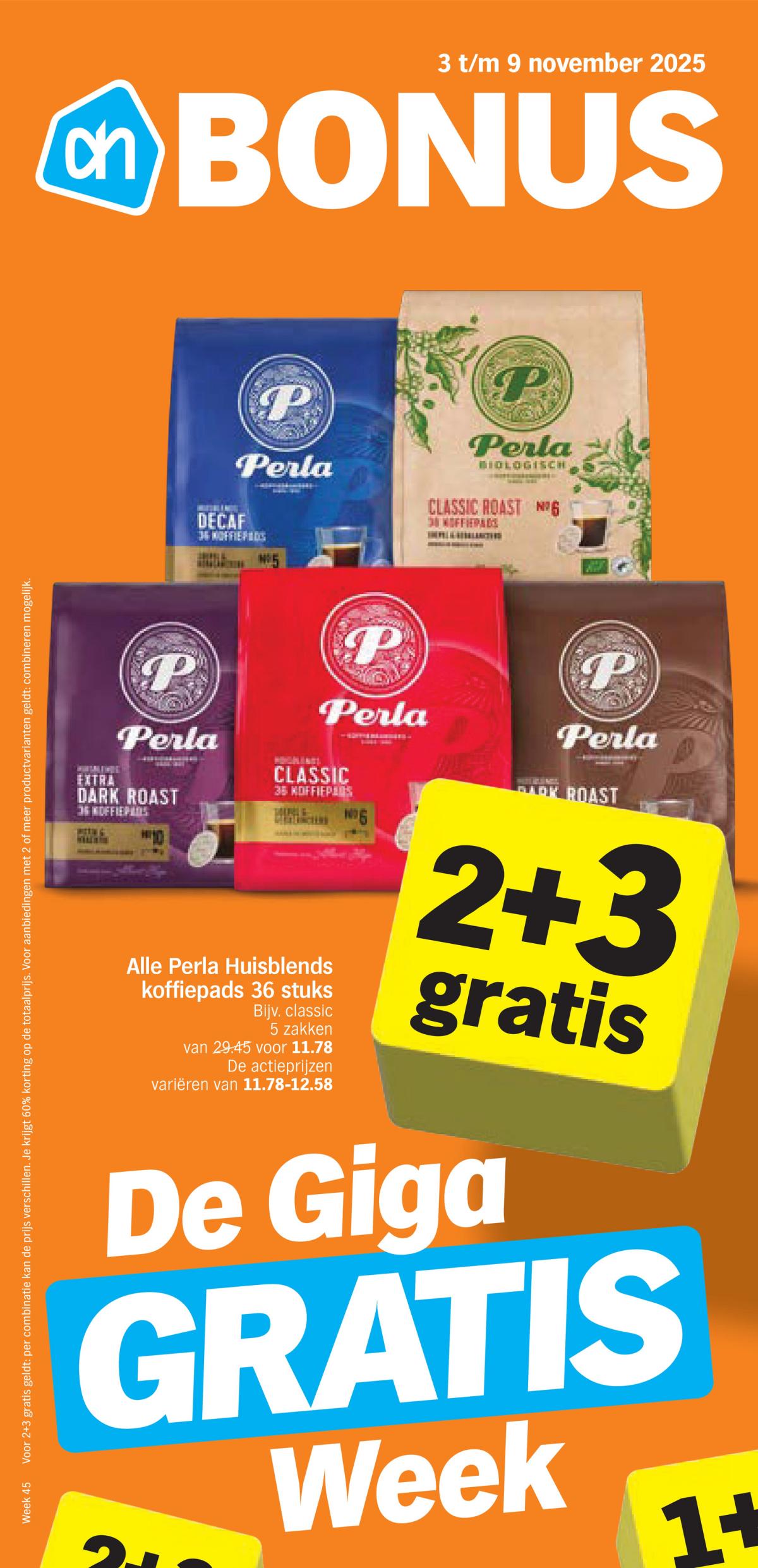 De Albert Heijn folder geldig vanaf 03-11 t/m 09-11