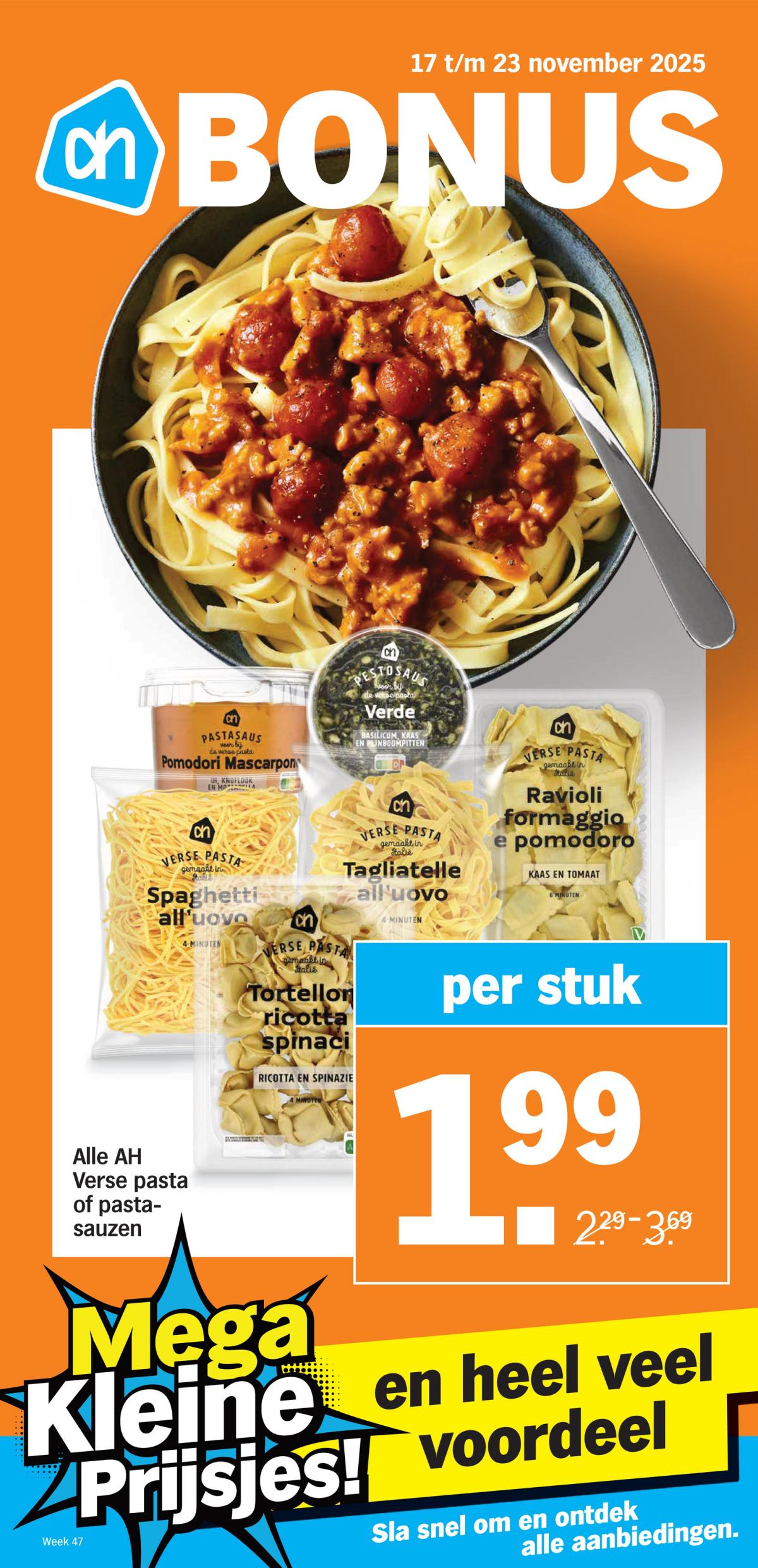 De Albert Heijn folder geldig vanaf 17-11 t/m 23-11