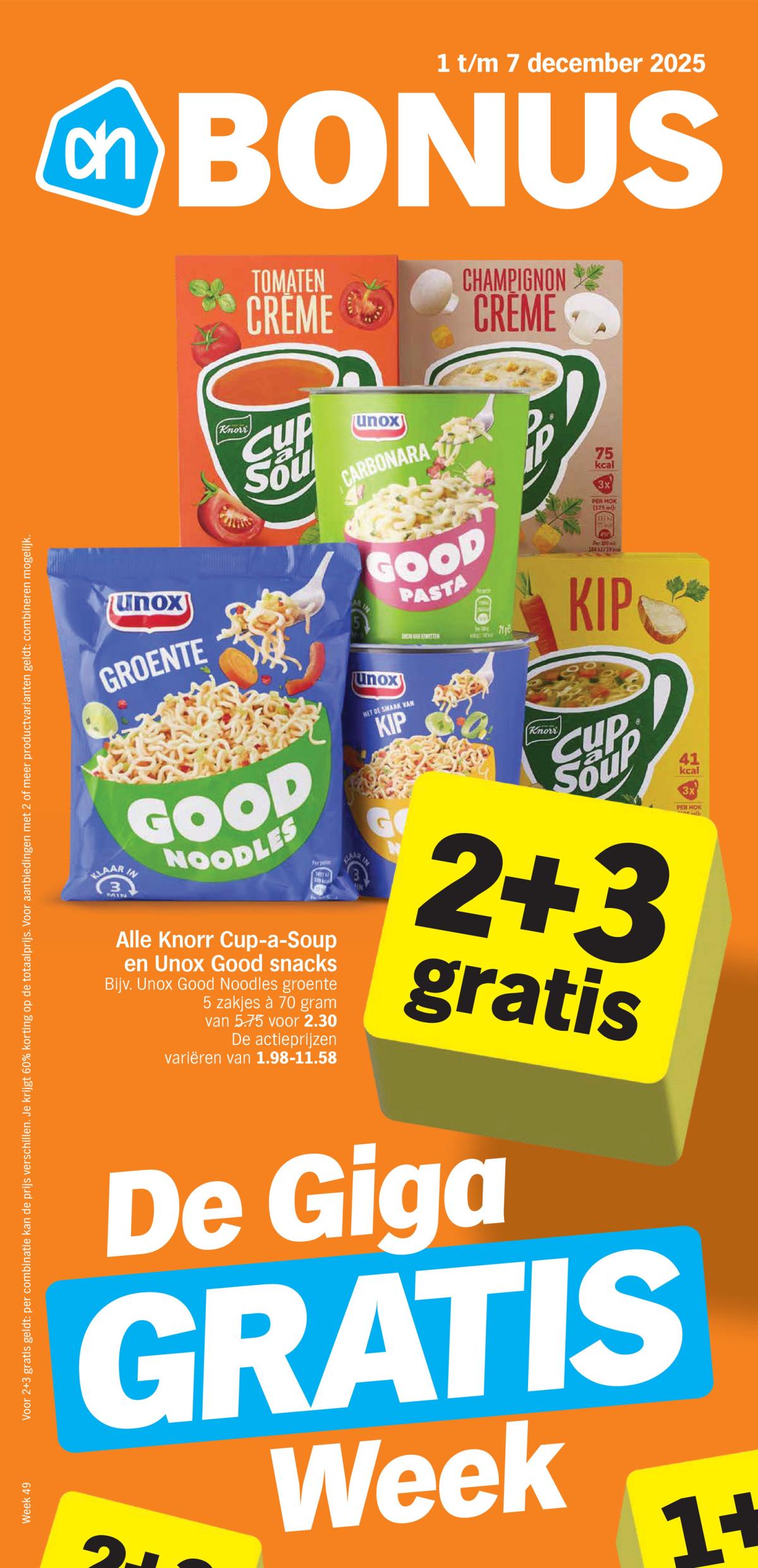 De Albert Heijn folder geldig vanaf 01-12 t/m 07-12