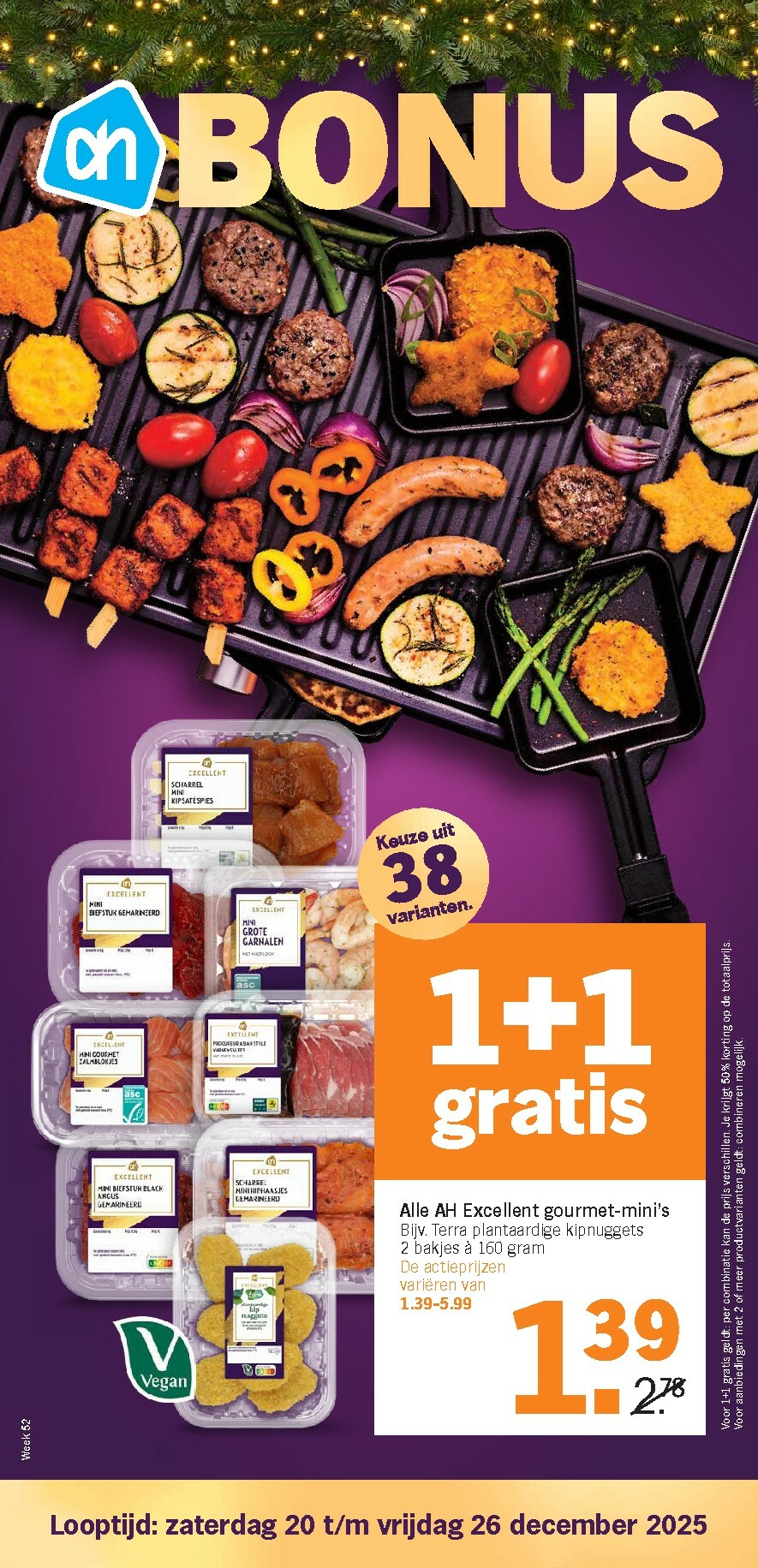 De Albert Heijn folder geldig vanaf 20-12 t/m 26-12