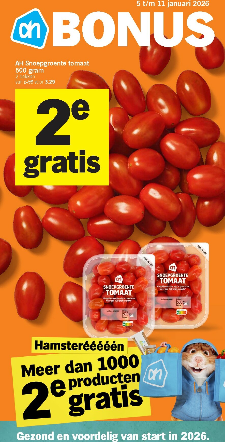 De Albert Heijn folder geldig vanaf 05-01 t/m 11-01