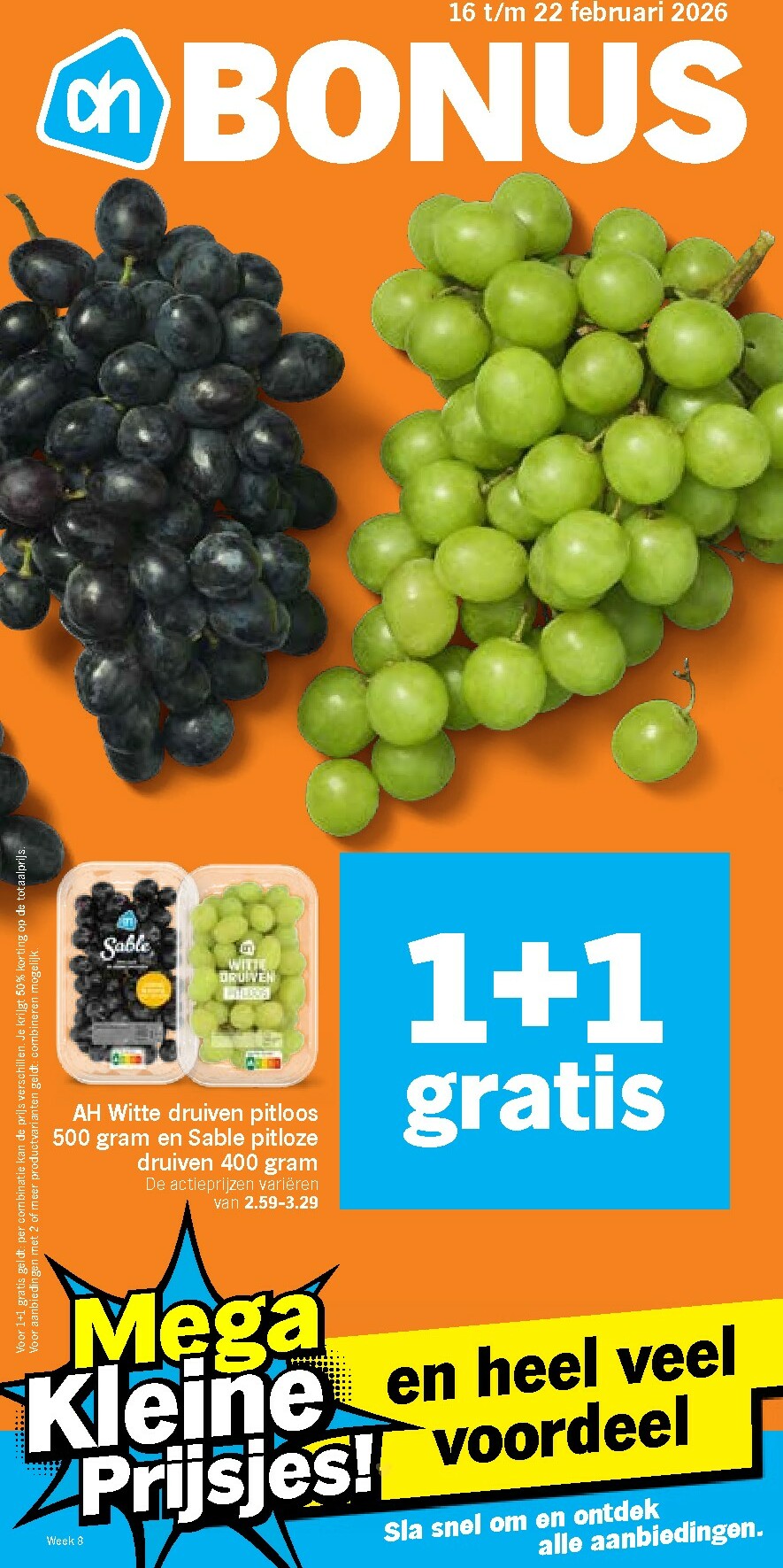 De Albert Heijn folder geldig vanaf 16-02-2026 t/m 22-02-2026