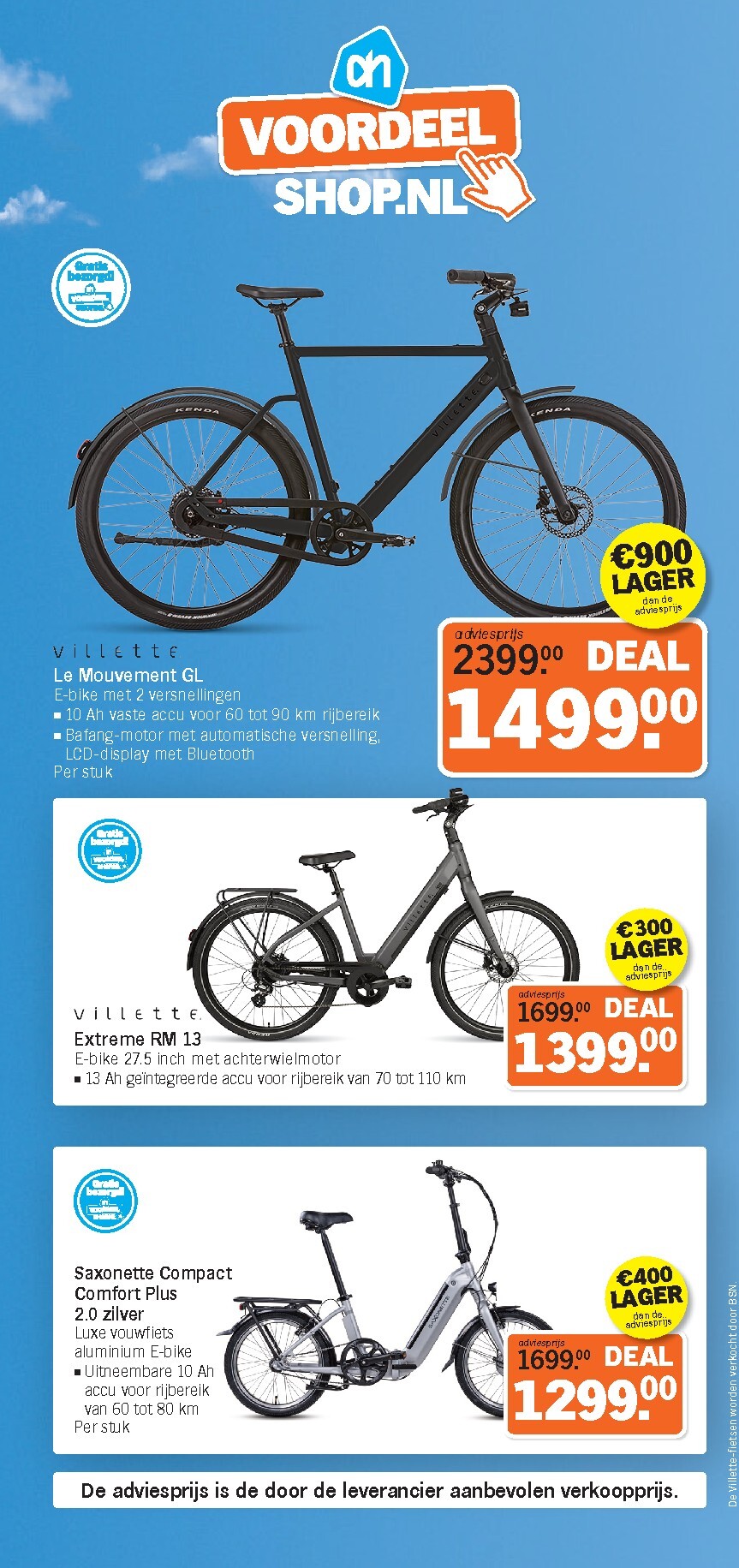 De Albert Heijn - Voordeelshop folder geldig vanaf 23-03-2026 t/m 29-03-2026