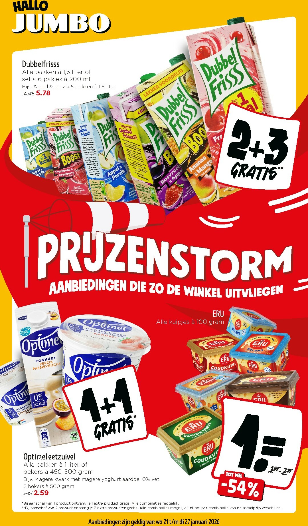De Jumbo folder geldig vanaf 21-01 t/m 27-01