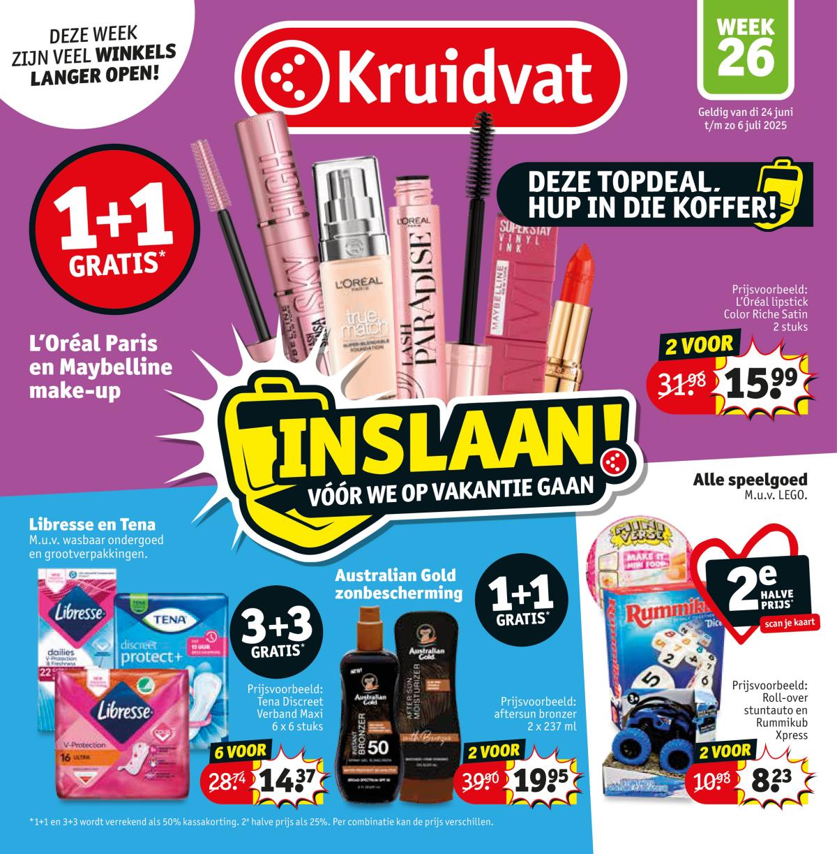 Kruidvat folder geldig vanaf 24-06 t/m 06-07