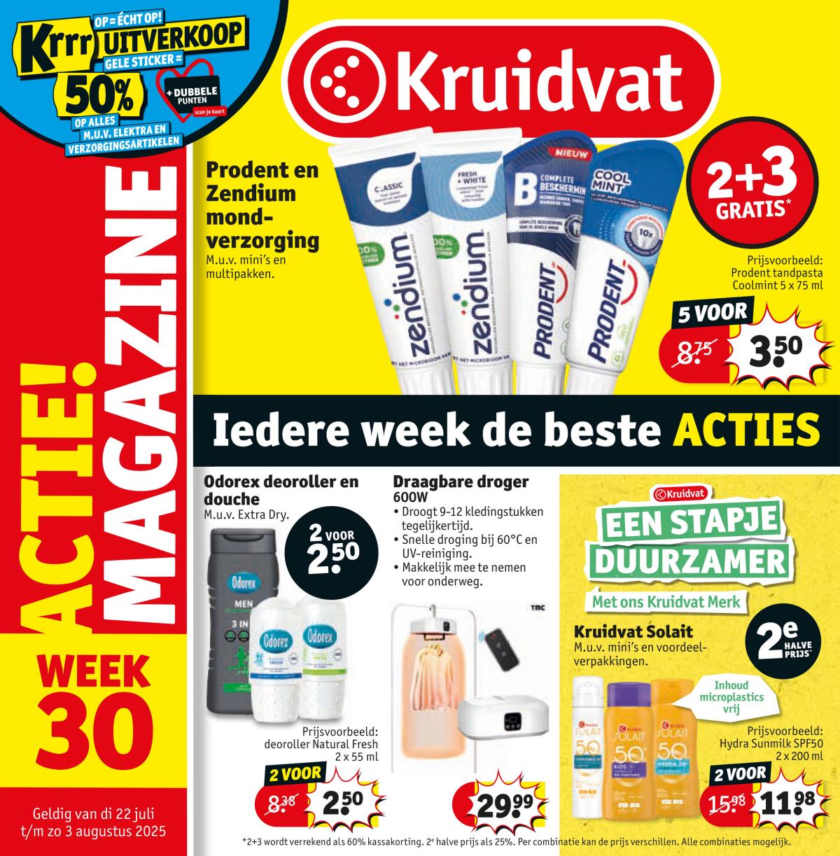 Kruidvat folder geldig vanaf 22-07 t/m 03-08