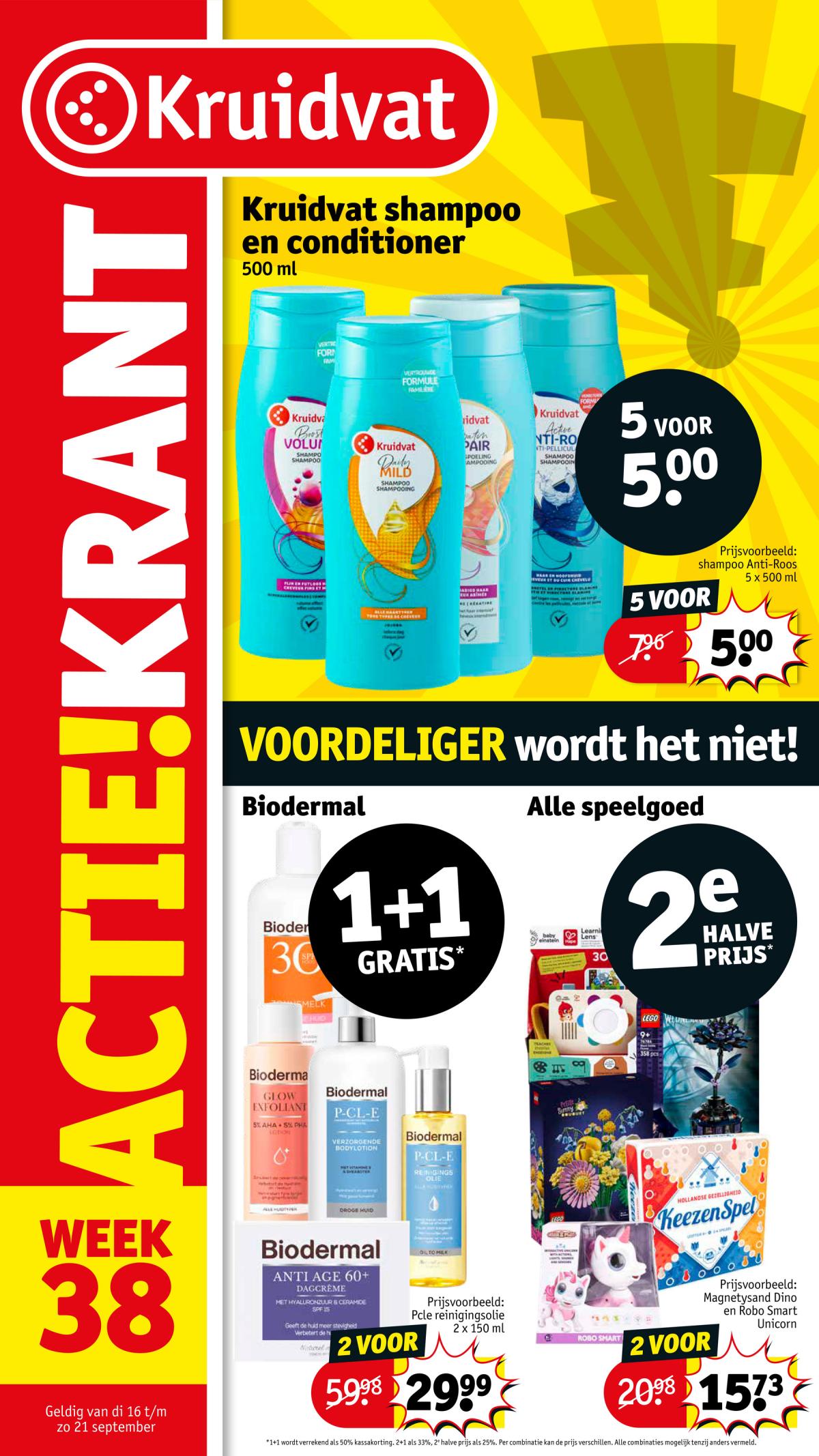 Kruidvat folder geldig vanaf 16-09 t/m 21-09