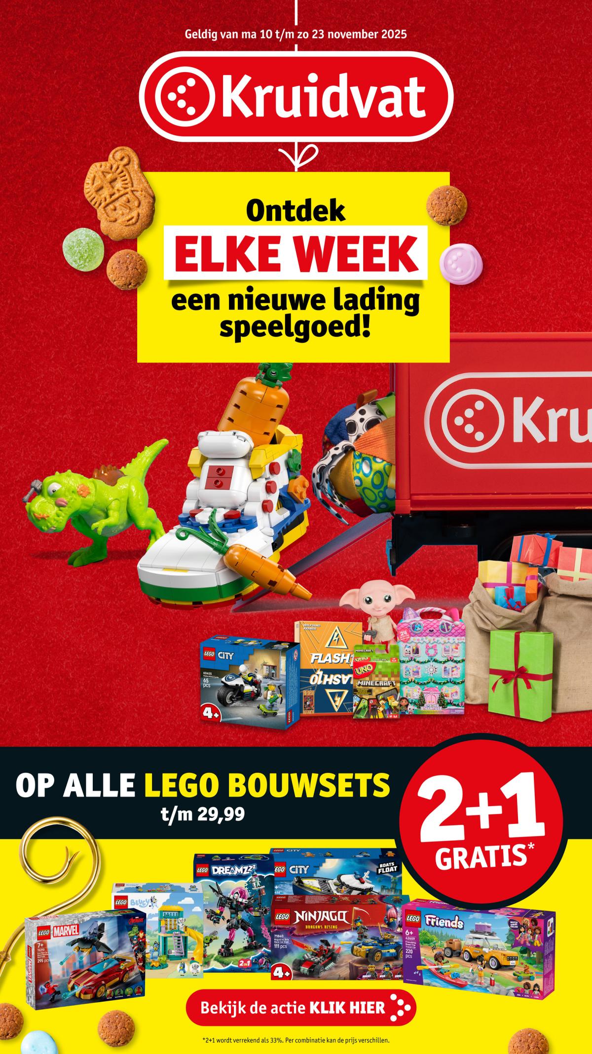 De Kruidvat - De nieuwe speelgoedfolder folder geldig vanaf 10-11 t/m 23-11