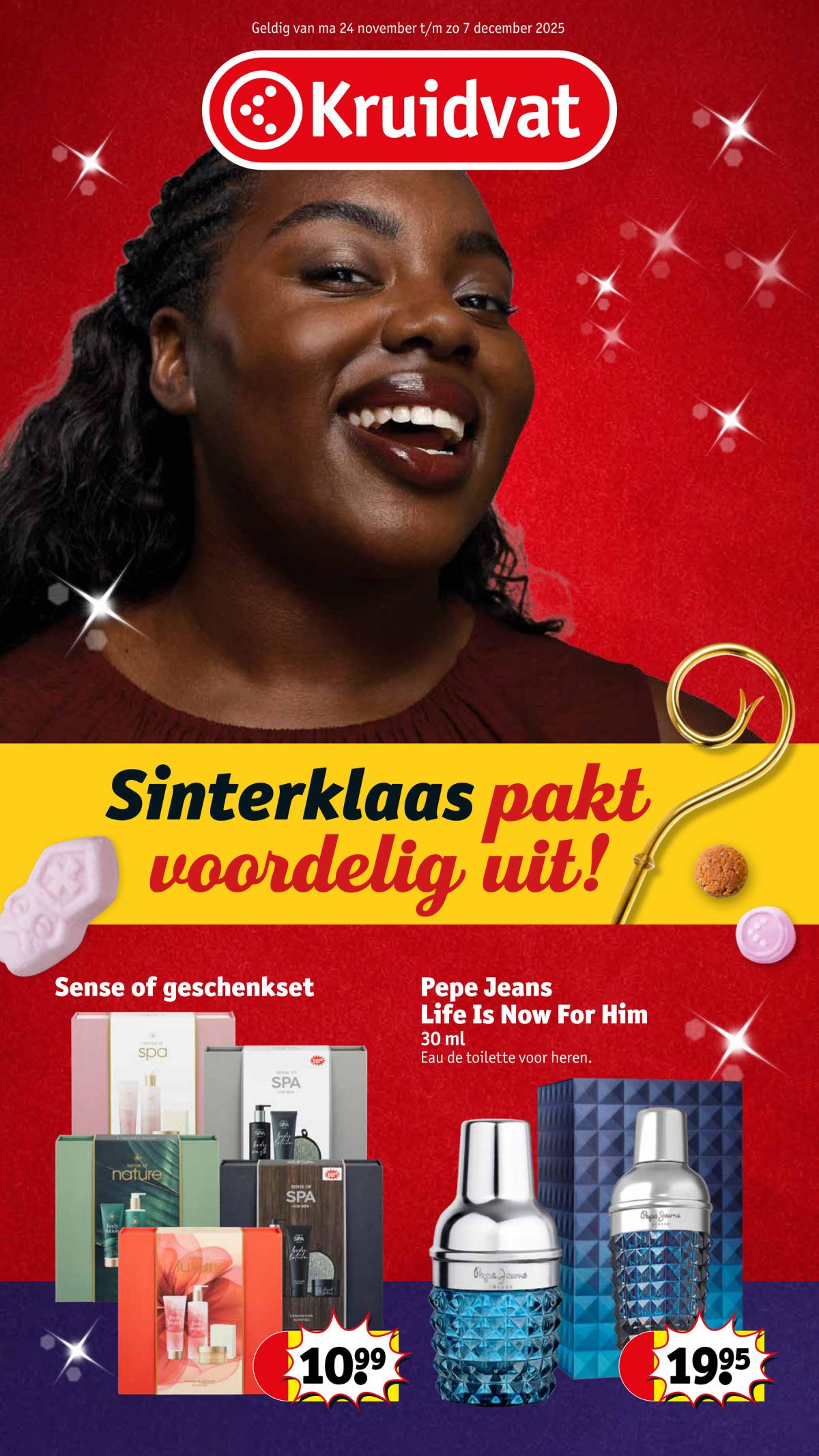 De Kruidvat - Sinterklaas pakt voordelig uit folder geldig vanaf 24-11 t/m 07-12