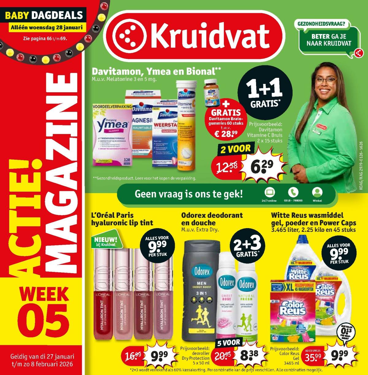 De Kruidvat folder geldig vanaf 27-01 t/m 08-02