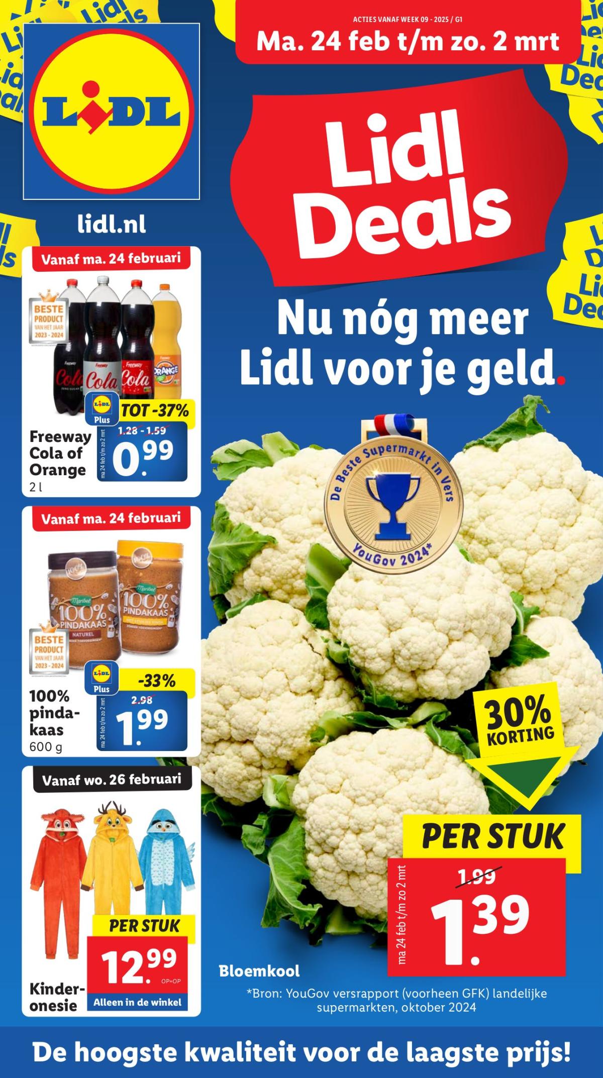 Lidl folder geldig vanaf 24-02 t/m 02-03