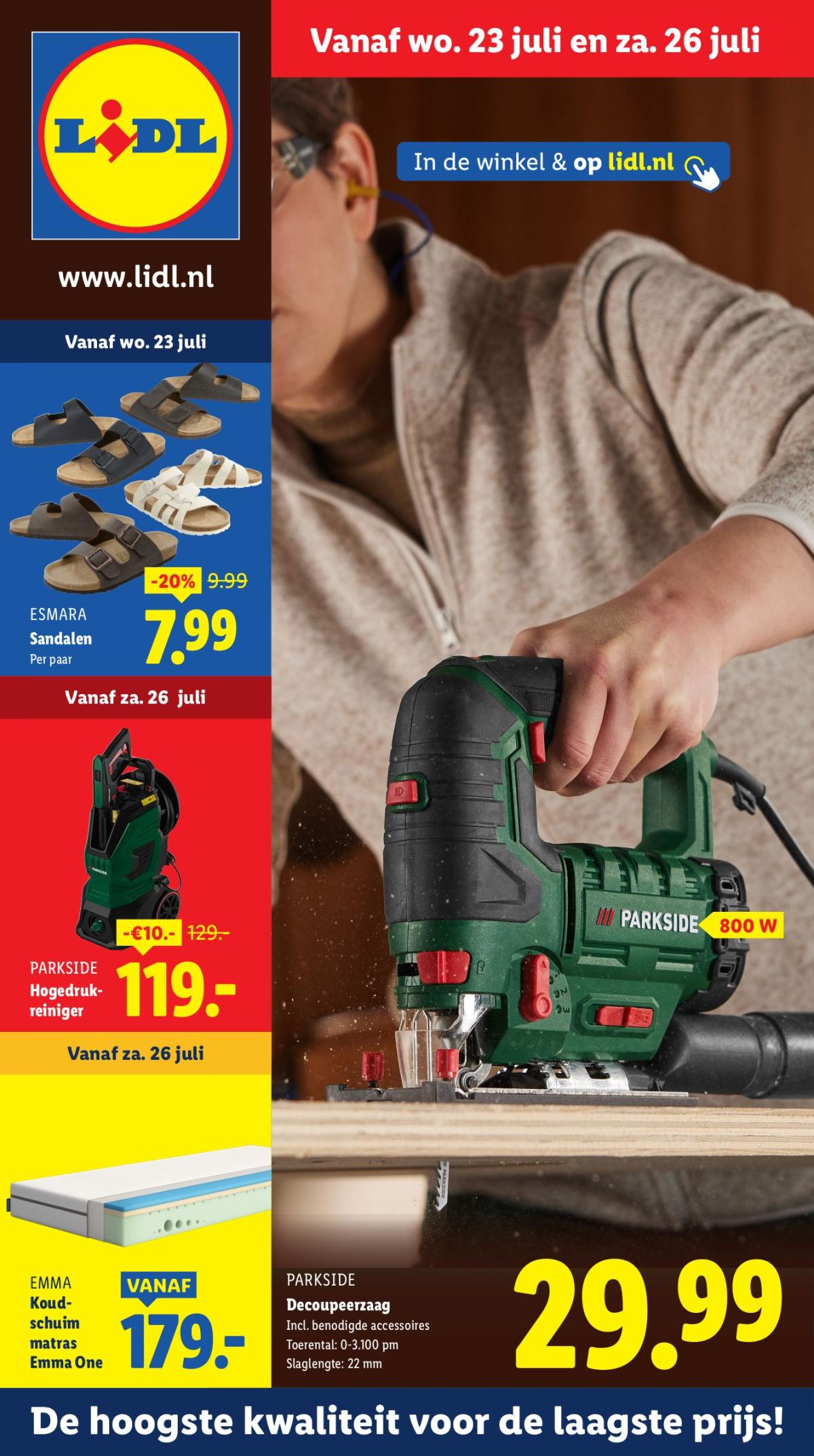 Lidl - Non Food folder folder geldig vanaf 23-07 t/m 26-07