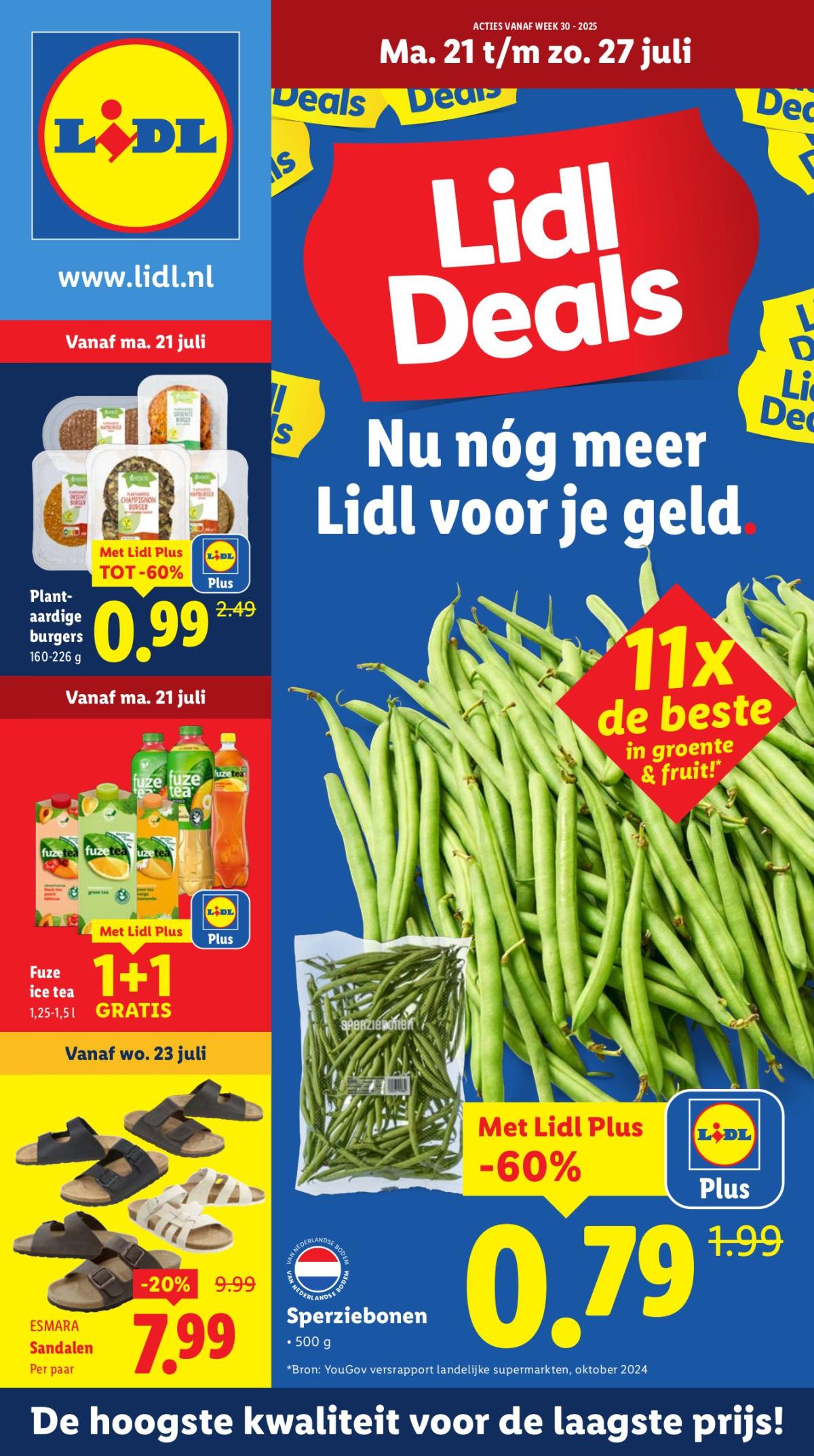 Lidl folder geldig vanaf 21-07 t/m 27-07