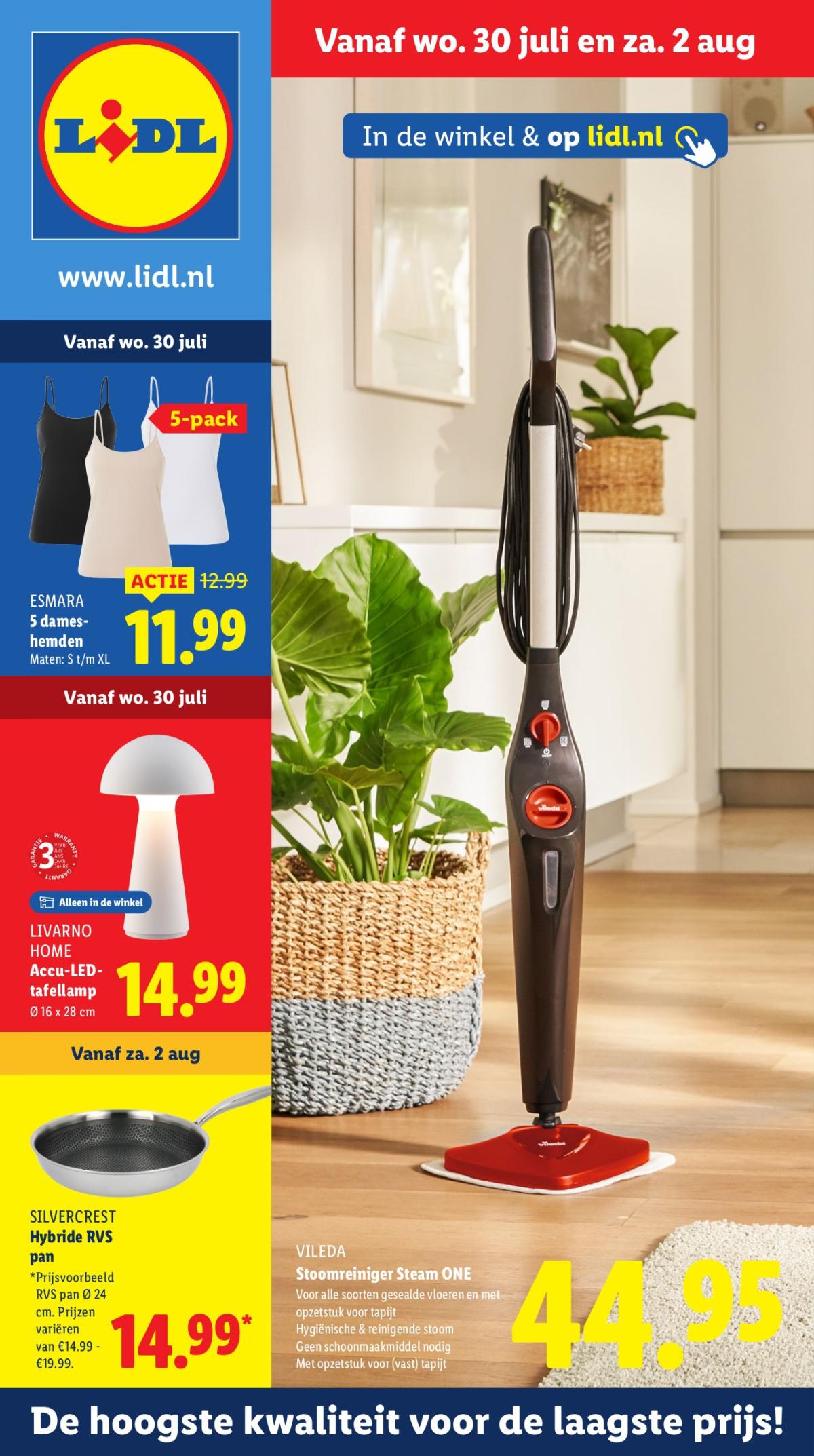 Lidl - Non Food folder folder geldig vanaf 30-07 t/m 02-08