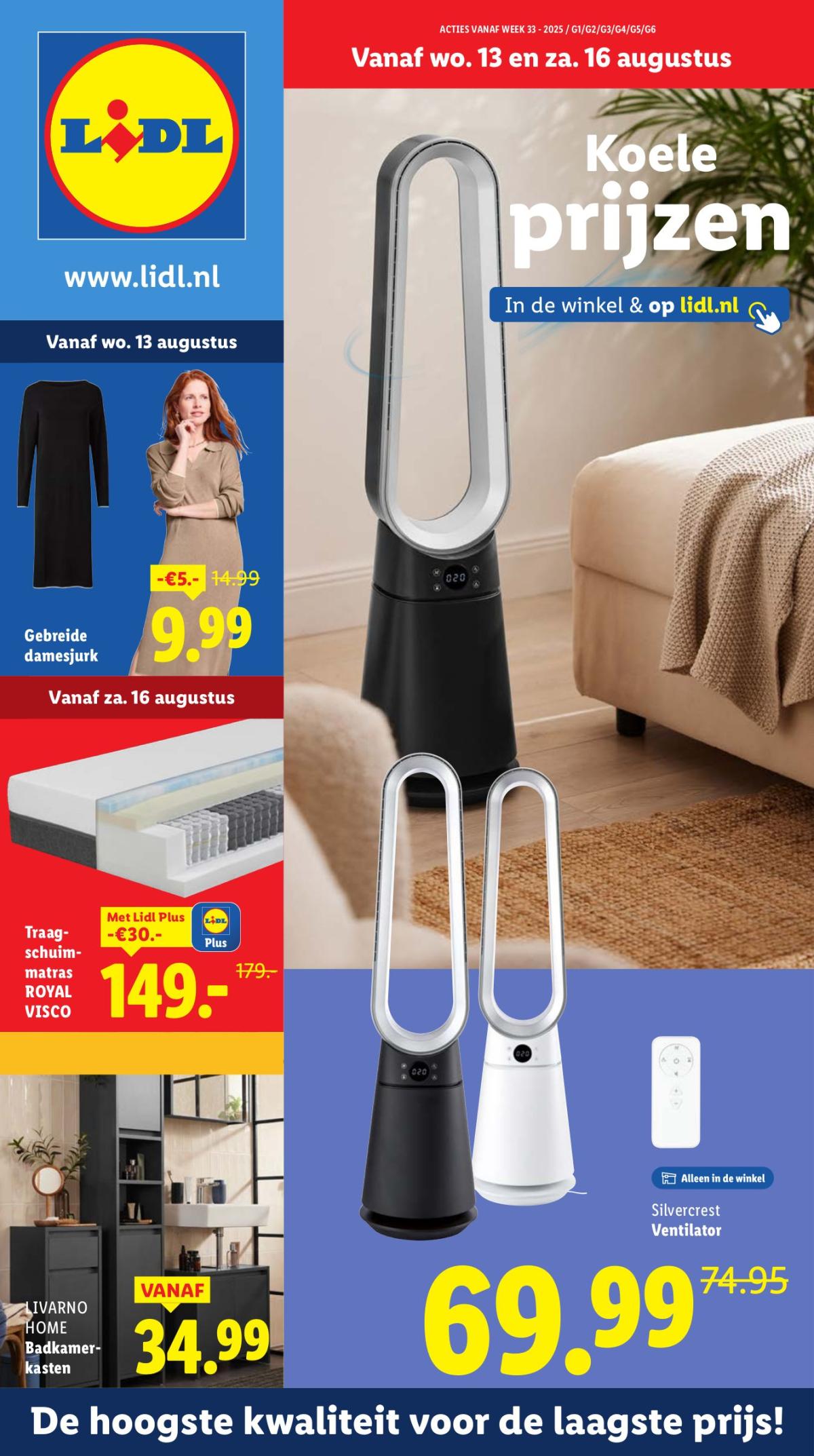 Lidl - Non Food folder folder geldig vanaf 13-08 t/m 16-08