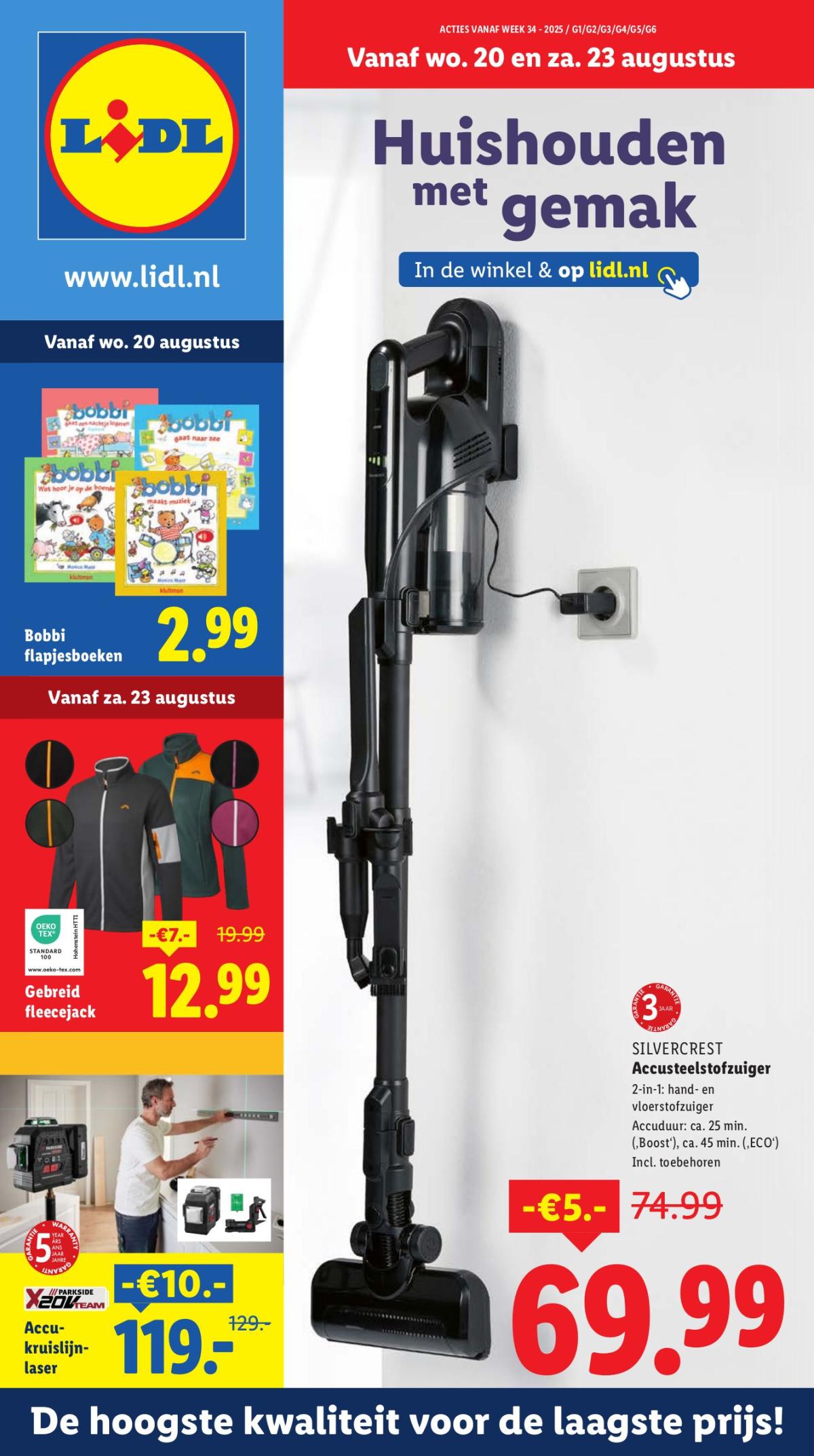 Lidl - Non Food folder folder geldig vanaf 20-08 t/m 23-08