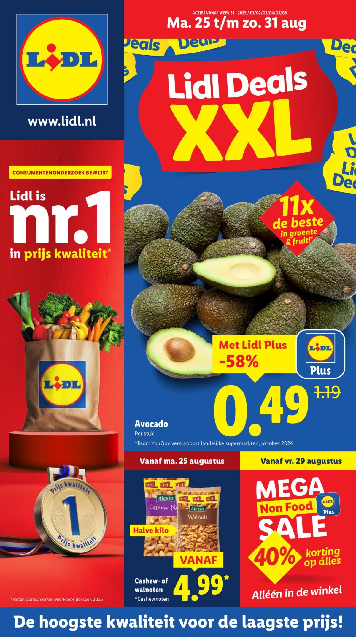 Lidl folder geldig vanaf 25-08 t/m 31-08