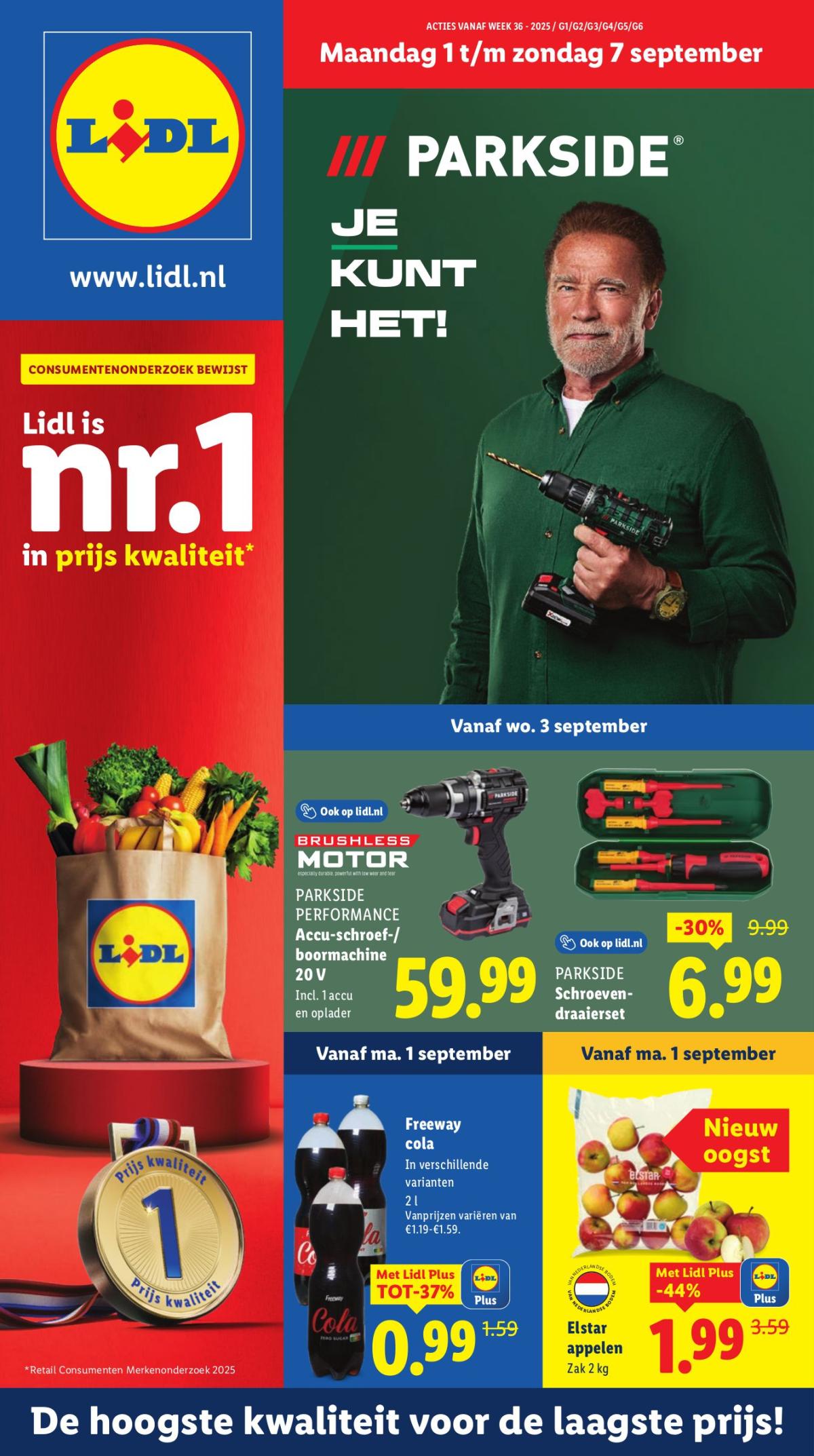 Lidl folder geldig vanaf 01-09 t/m 07-09