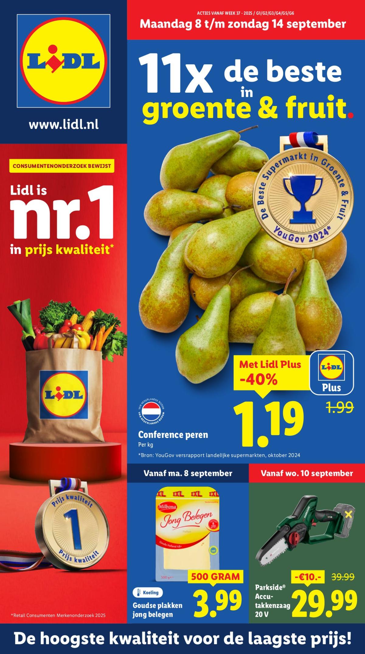 Lidl folder geldig vanaf 08-09 t/m 14-09