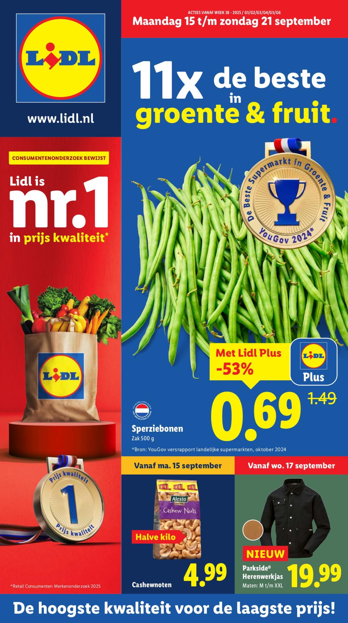 Lidl folder geldig vanaf 15-09 t/m 21-09