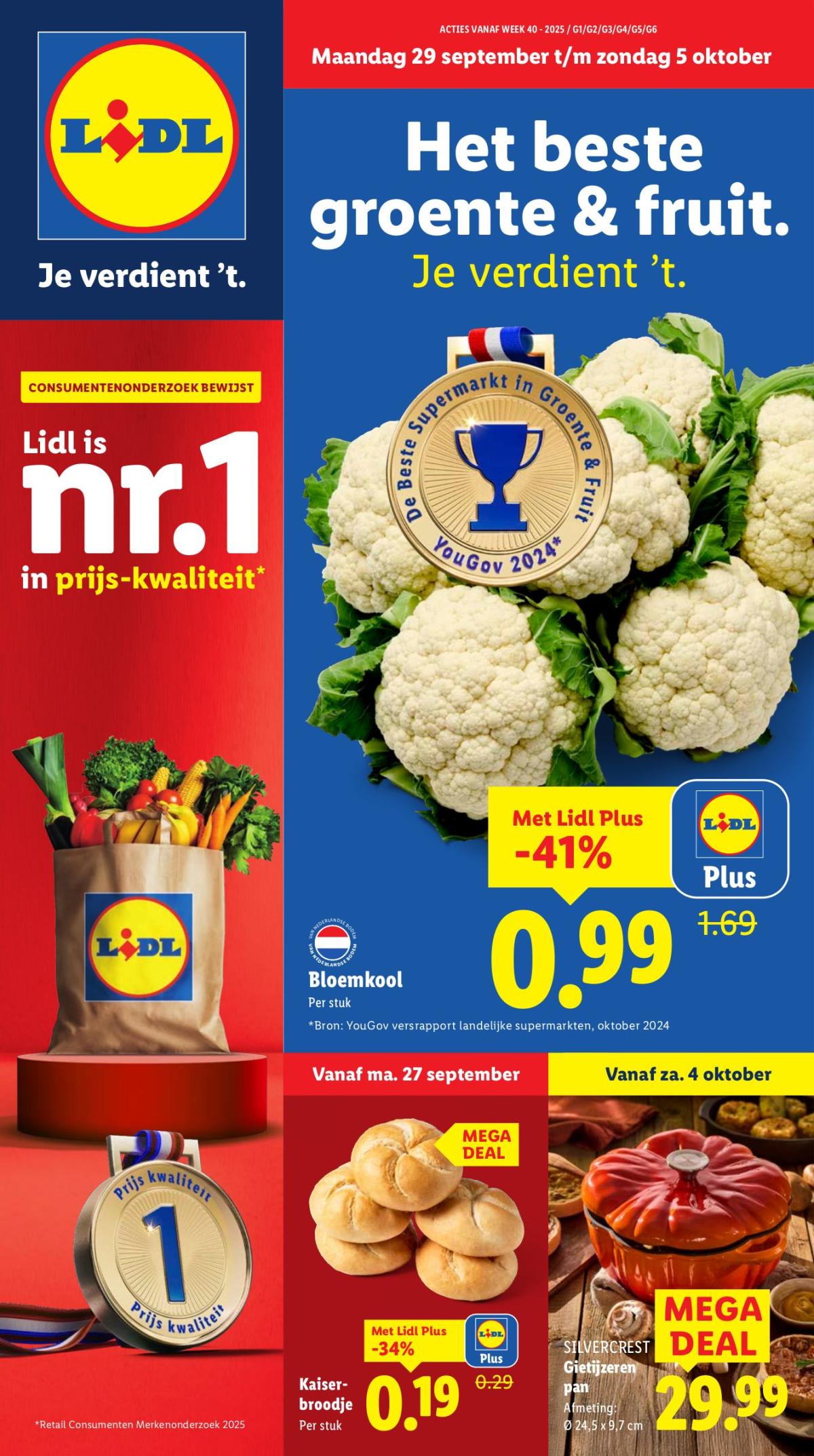 Lidl folder geldig vanaf 29-09 t/m 05-10