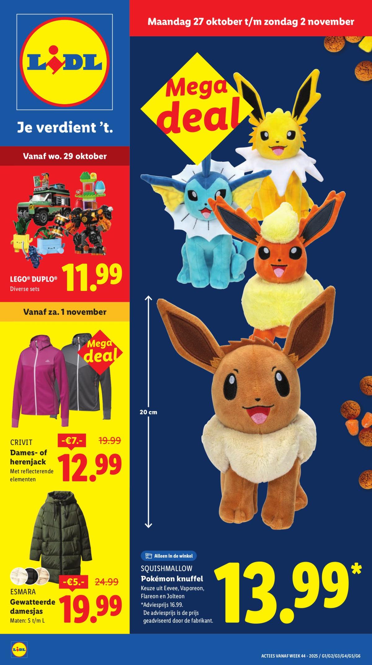 De Lidl - Non Food folder folder geldig vanaf 27-10 t/m 02-11