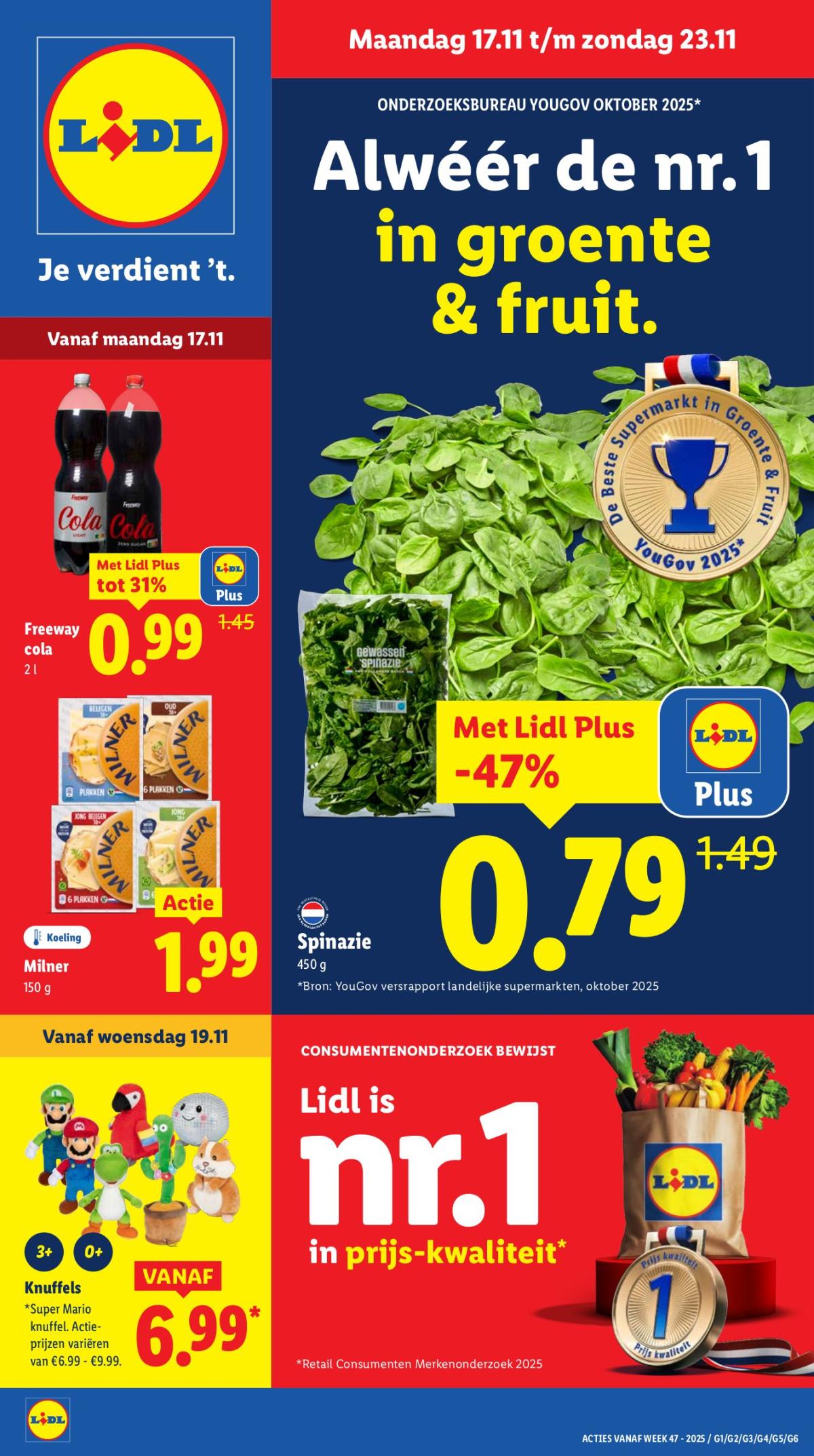 De Lidl folder geldig vanaf 17-11 t/m 23-11