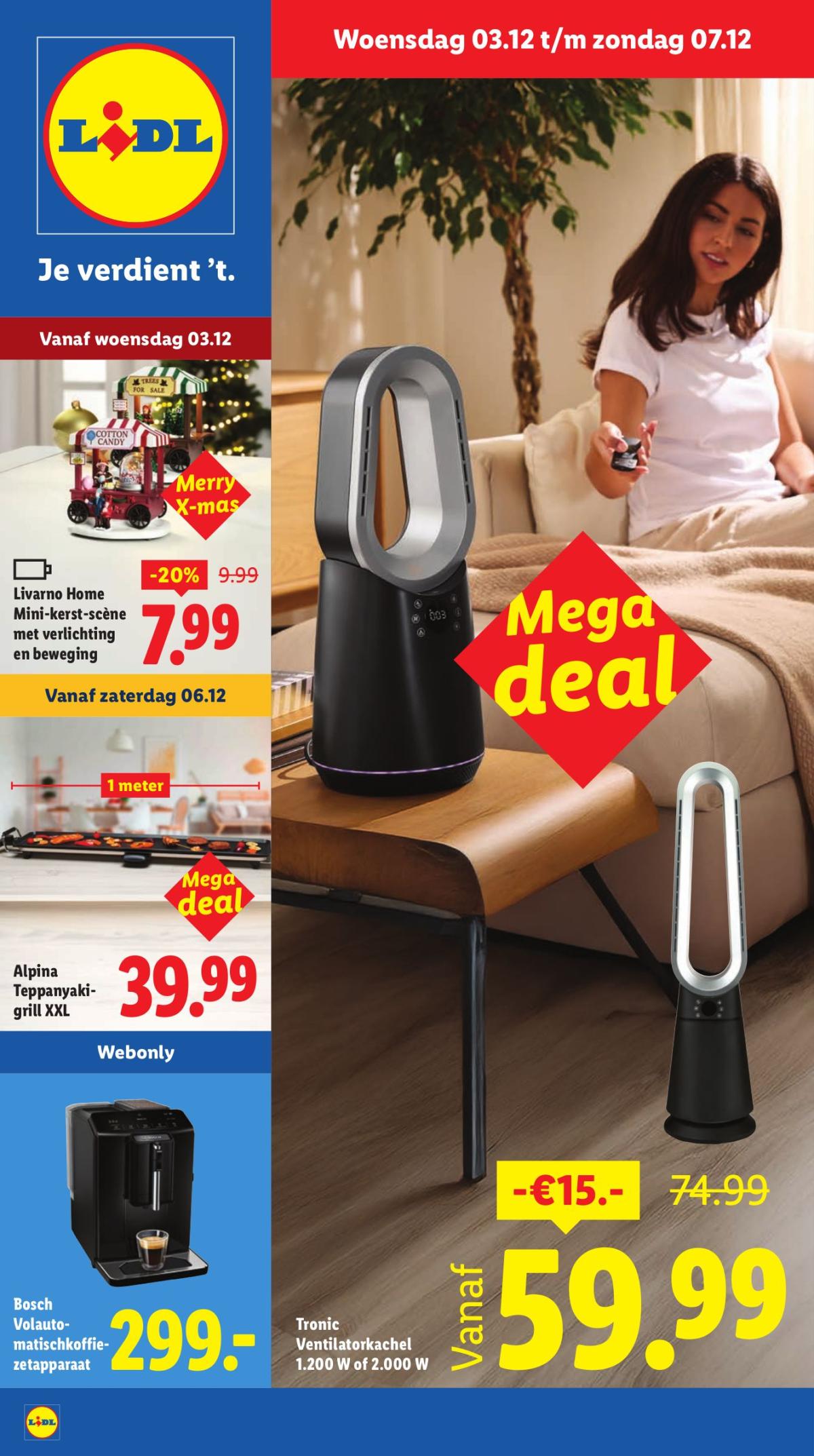 De Lidl - Non Food folder geldig vanaf 03-12 t/m 09-12