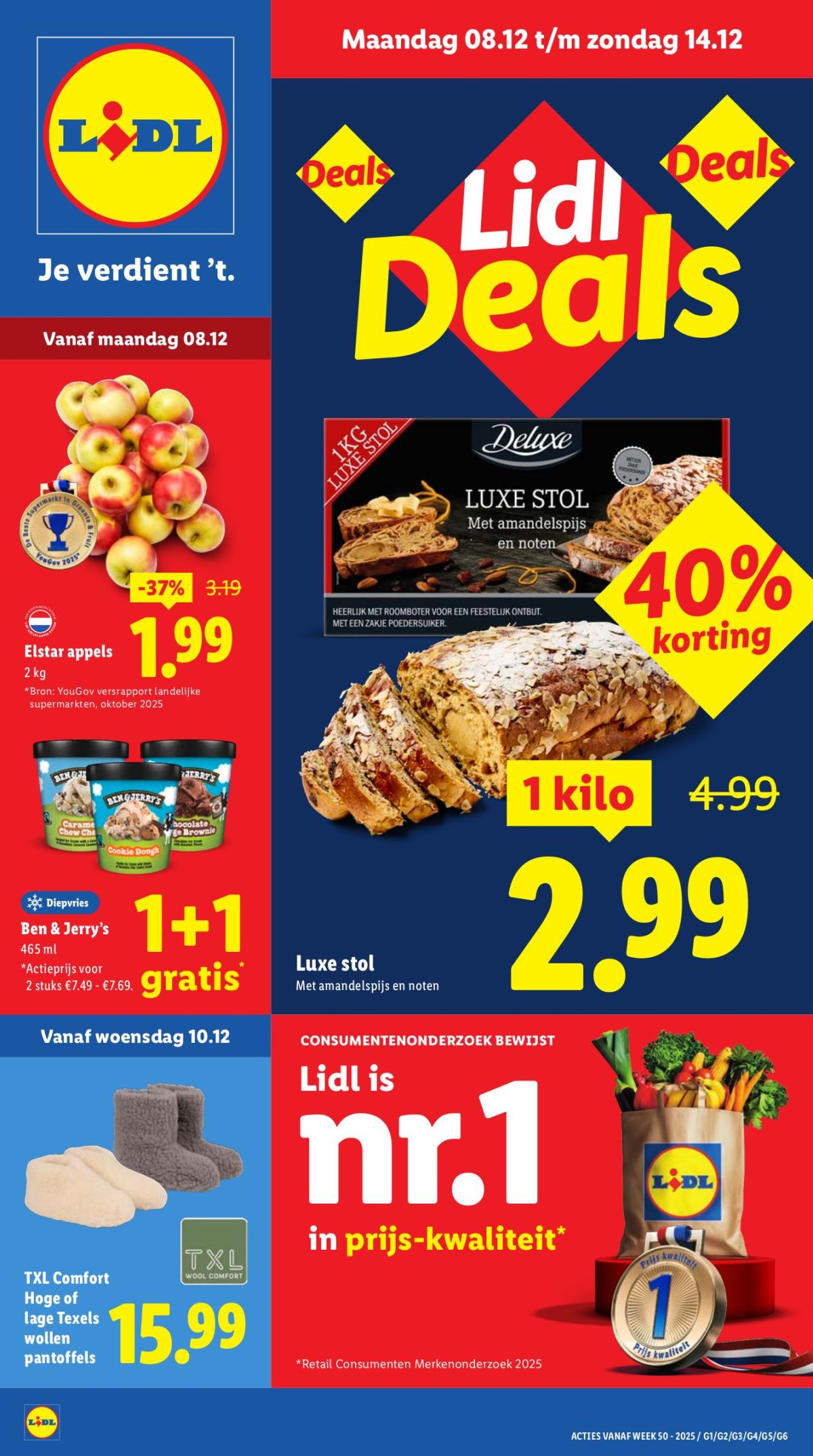 De Lidl folder geldig vanaf 08-12 t/m 14-12