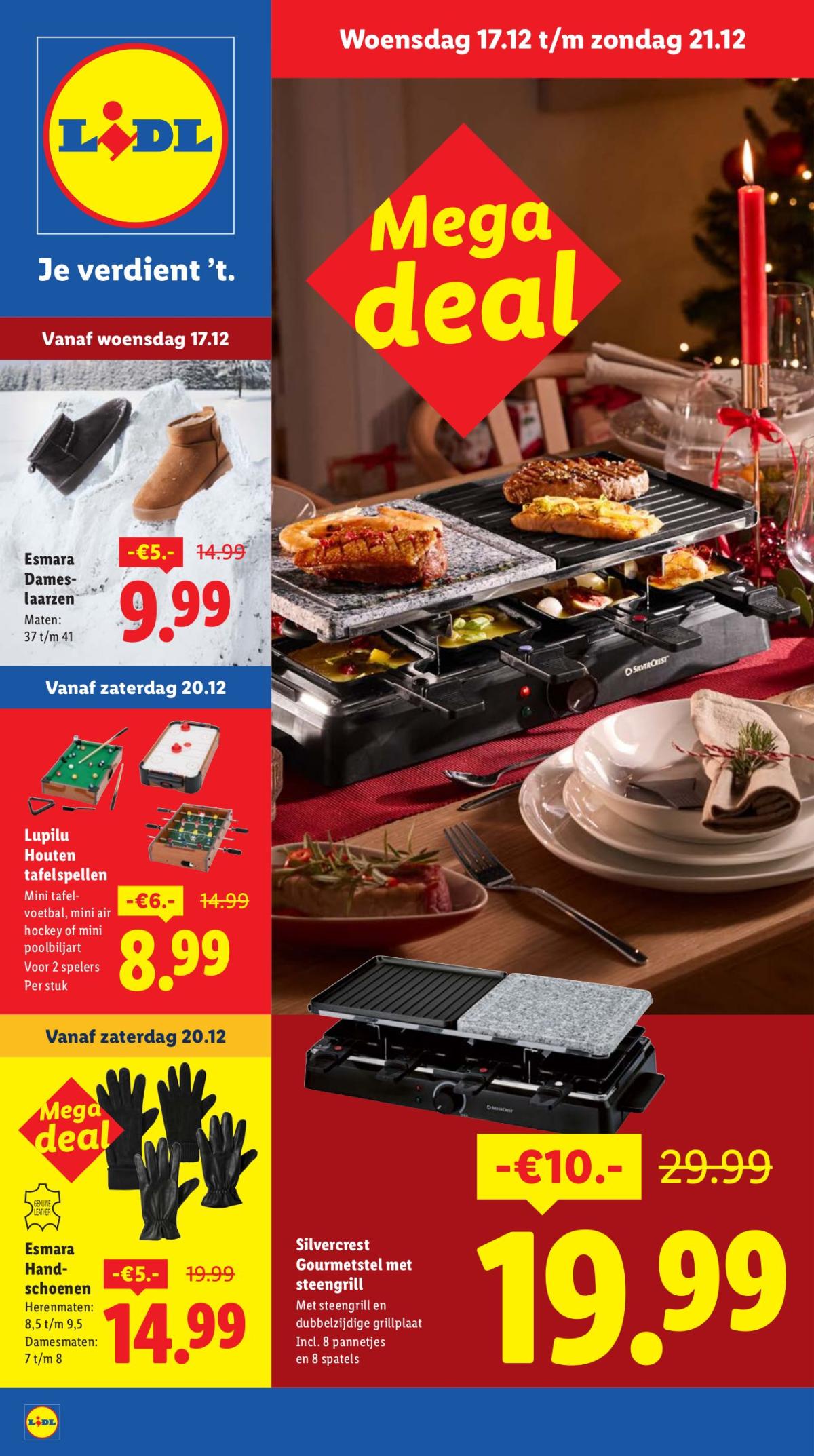 De Lidl - Non Food folder geldig vanaf 17-12 t/m 21-12